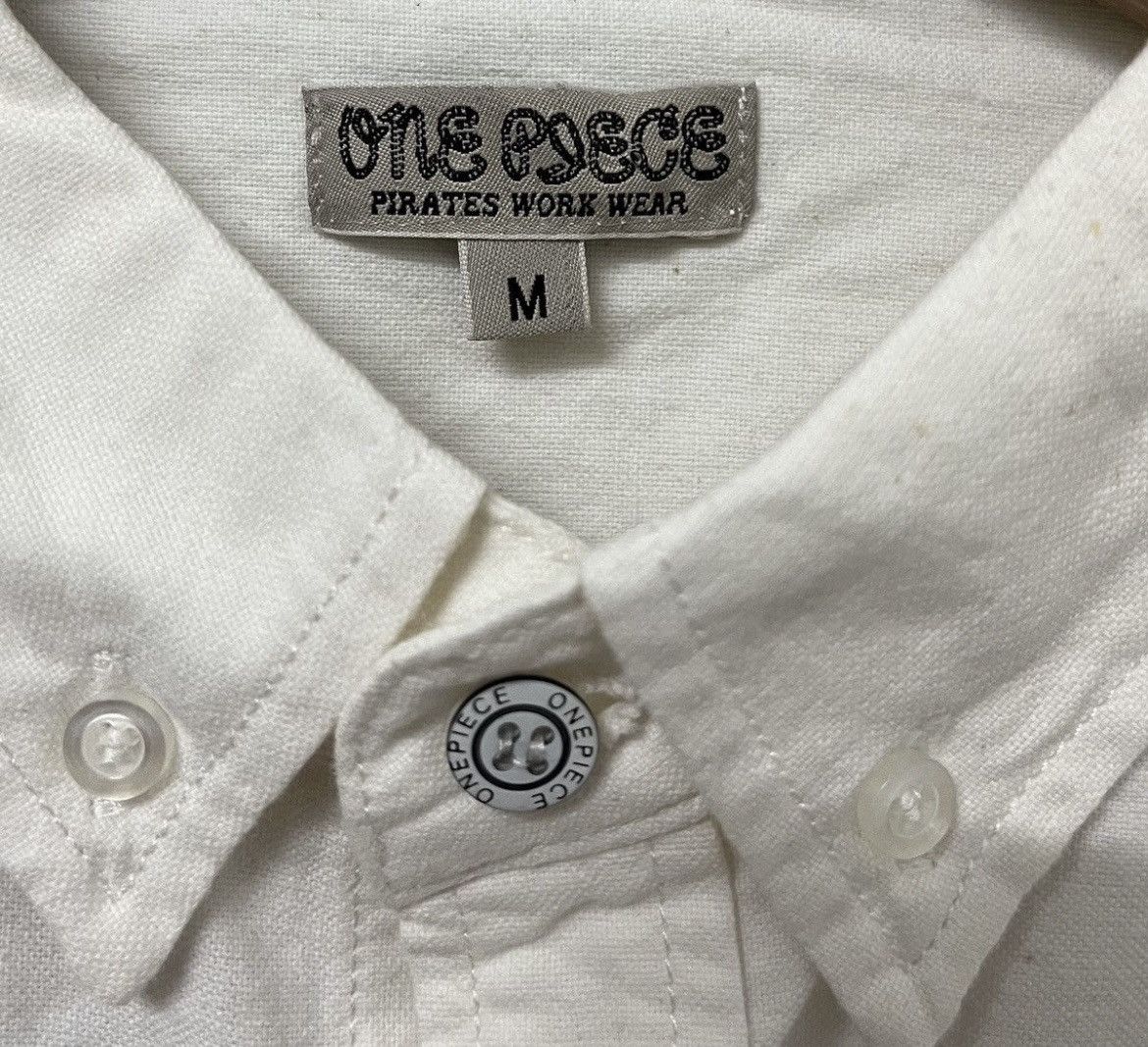 Japanese Brand One Piece Logo Button Ups Shirt Size US M / EU 48-50 / 2 - 7 Thumbnail