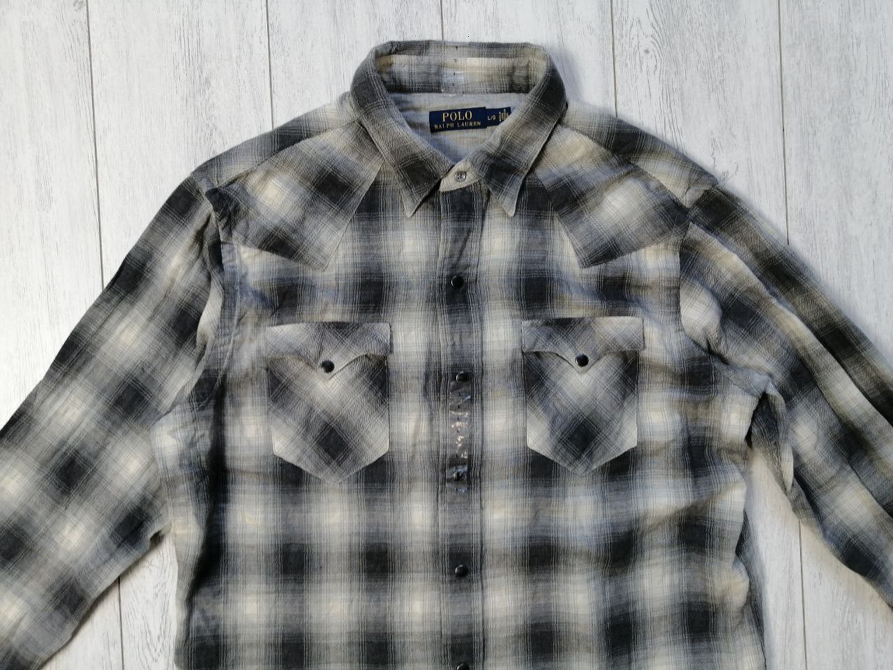 Flannel × Polo Ralph Lauren × Vintage Polo Ralph Lauren Flannel Shirt new Size L Size US L / EU 52-54 / 3 - 2 Thumbnail