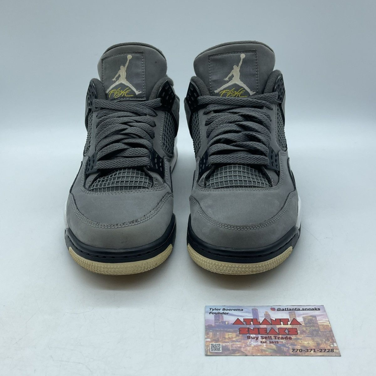 Jordan Brand Air Jordan 4 cool grey Size US 8.5 / EU 41-42 - 2 Thumbnail