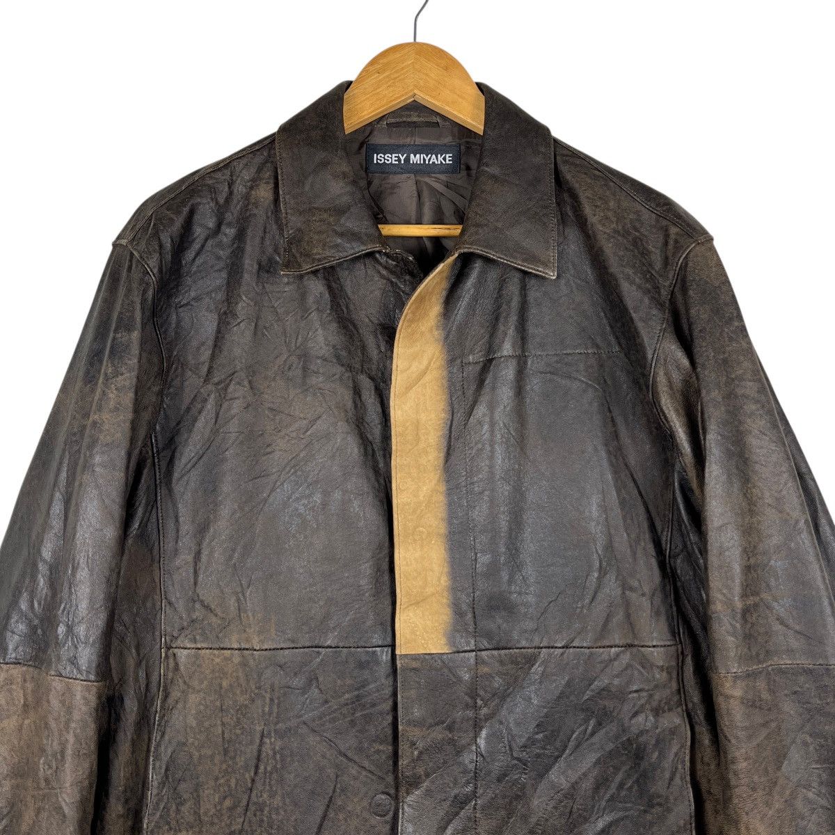Issey Miyake 🔥 Issey Miyake Men SheepSkin Jacket Made In Japan - Size M Size US M / EU 48-50 / 2 - 6 Thumbnail