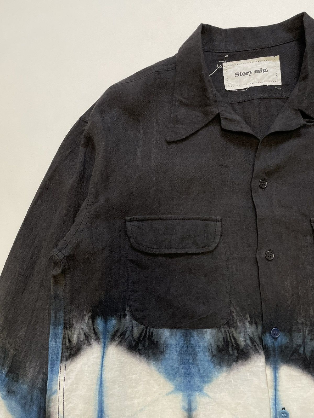 Story Mfg. ‘Peace Tie Dye’ Print Long Sleeve Shirt Size US L / EU 52-54 / 3 - 5 Thumbnail