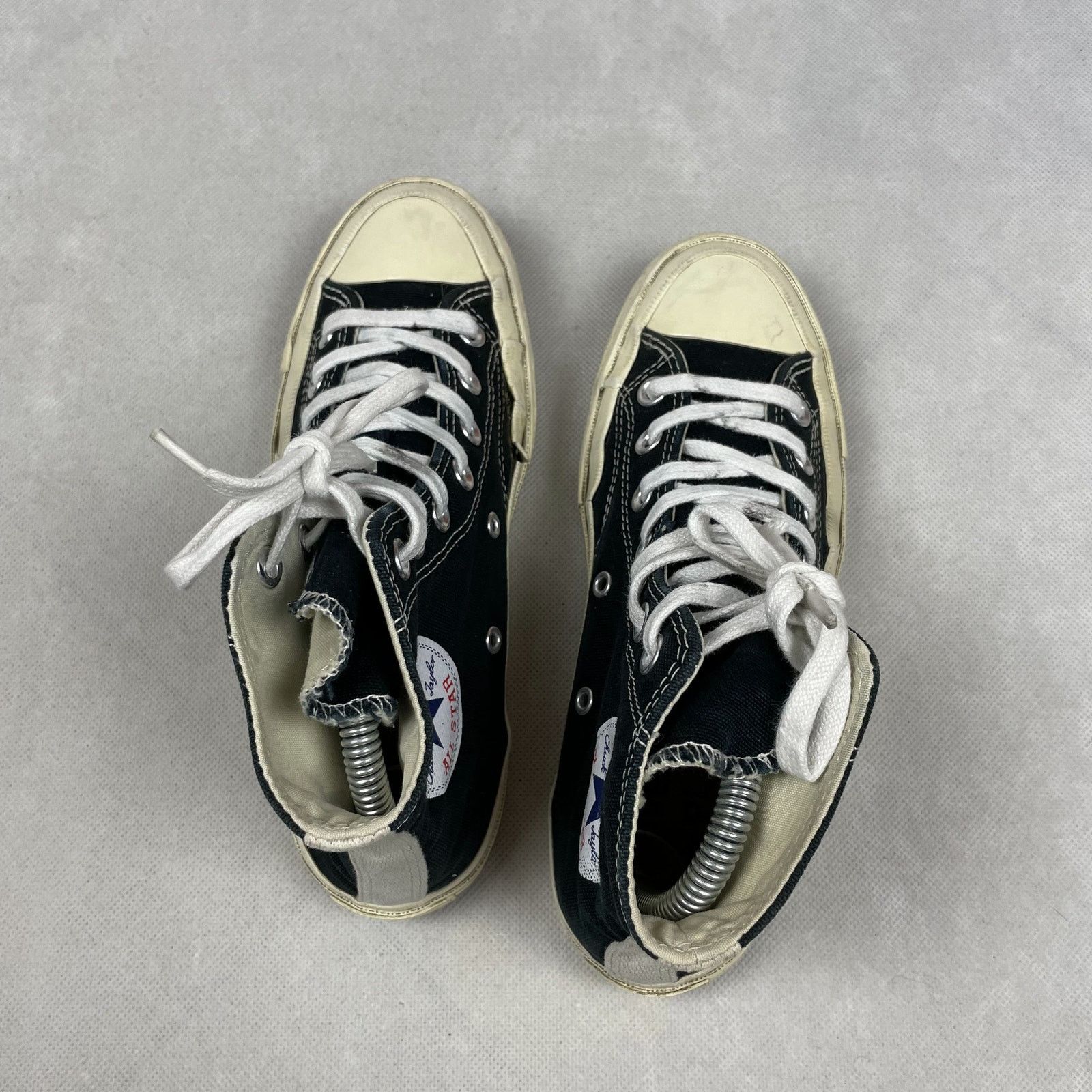 Comme des Garcons × Converse Converse x Comme des Garçons Play Chuck 70 150204C Men Shoes Size US 5 / EU 37 - 2 Thumbnail