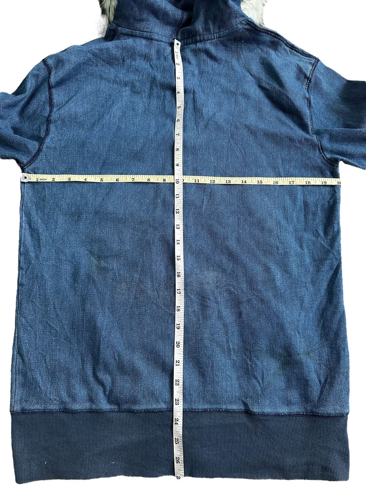 Hysteric Glamour DISTRESSED RODEO CROWN Zip Fur HOODIE IFSIXWASNINE LGB STYLE Size US M / EU 48-50 / 2 - 11 Thumbnail