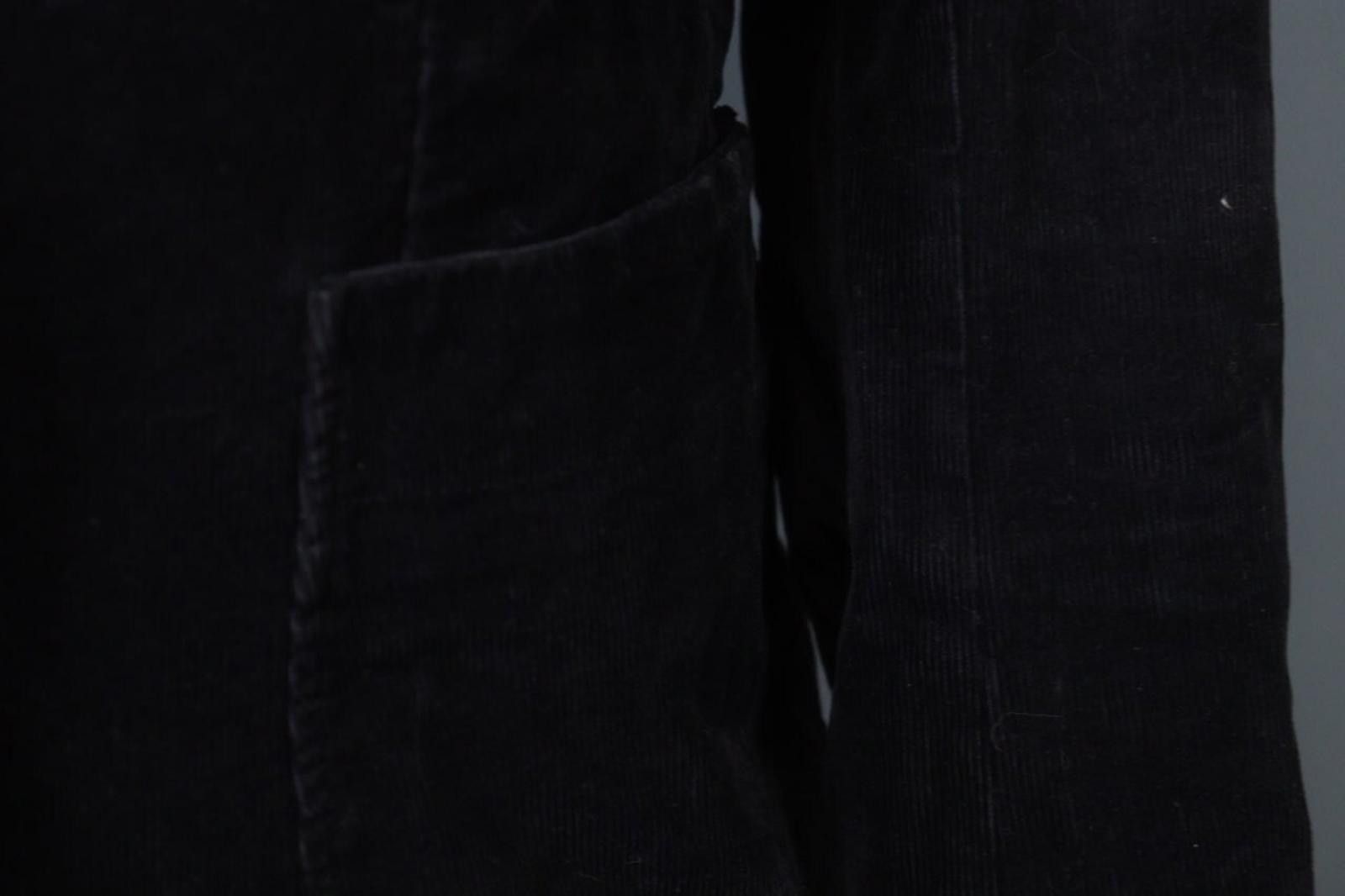 Lacoste Lacoste Black Cotton Corduroy Notch Blazer Jacket Size 38 Size M / US 6-8 / IT 42-44 - 6 Thumbnail