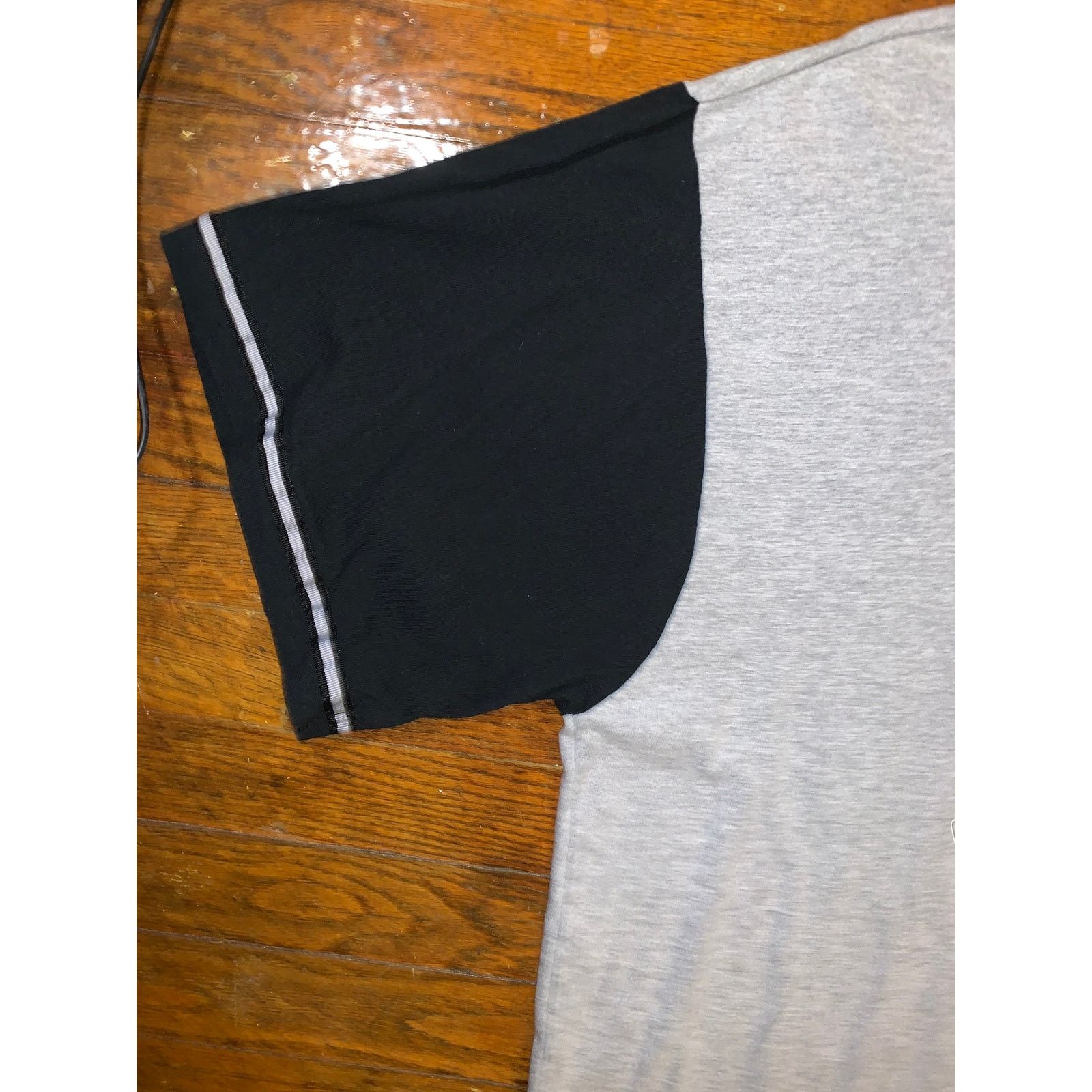 Other × Vintage Black Betty Boop Motorcycle Baseball Jersey XL Grey Shirt Size US XL / EU 56 / 4 - 10 Thumbnail