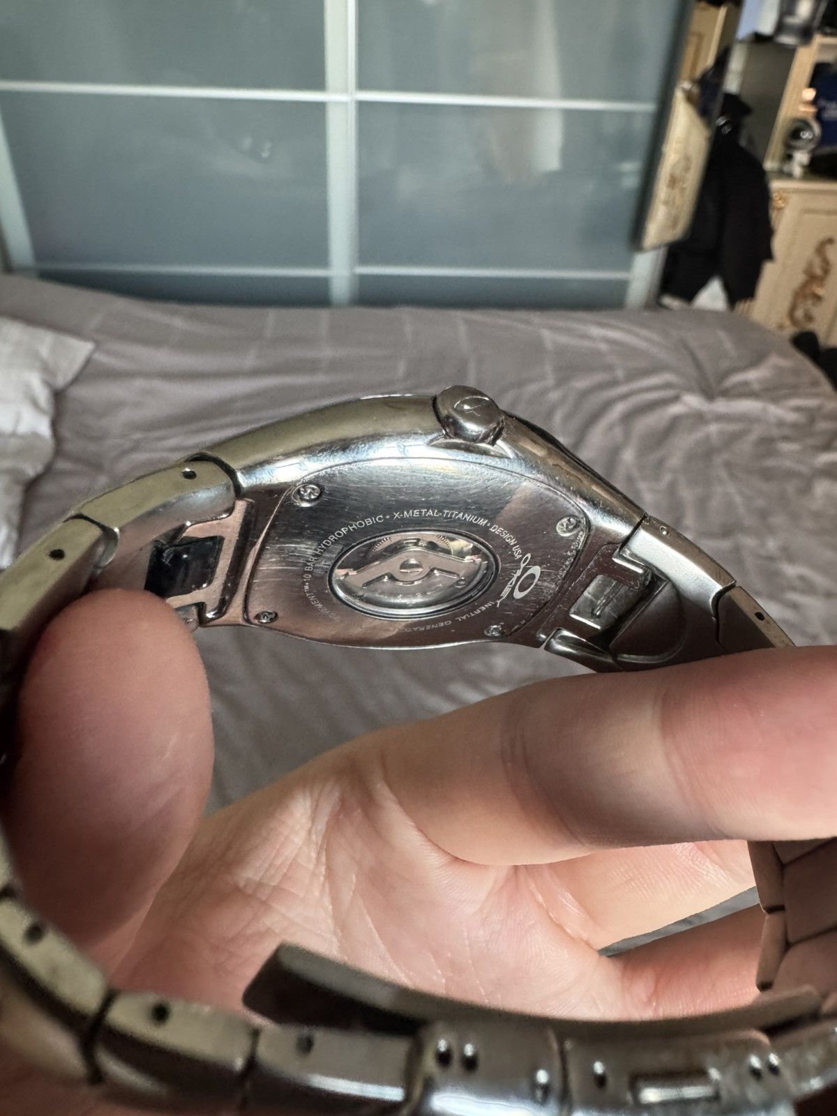 Oakley RARE Titanium Timebomb Icon Size ONE SIZE - 4 Thumbnail