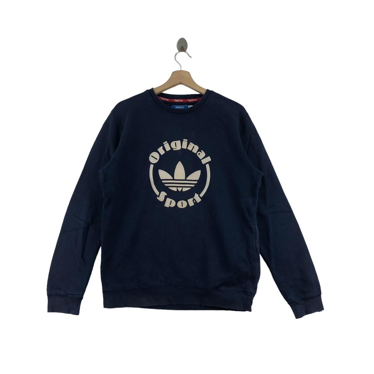 Adidas ADIDAS ORIGINALS SPORT Embossed Sweatshirt Pullover Sweater Size M / US 6-8 / IT 42-44 - 1 Thumbnail