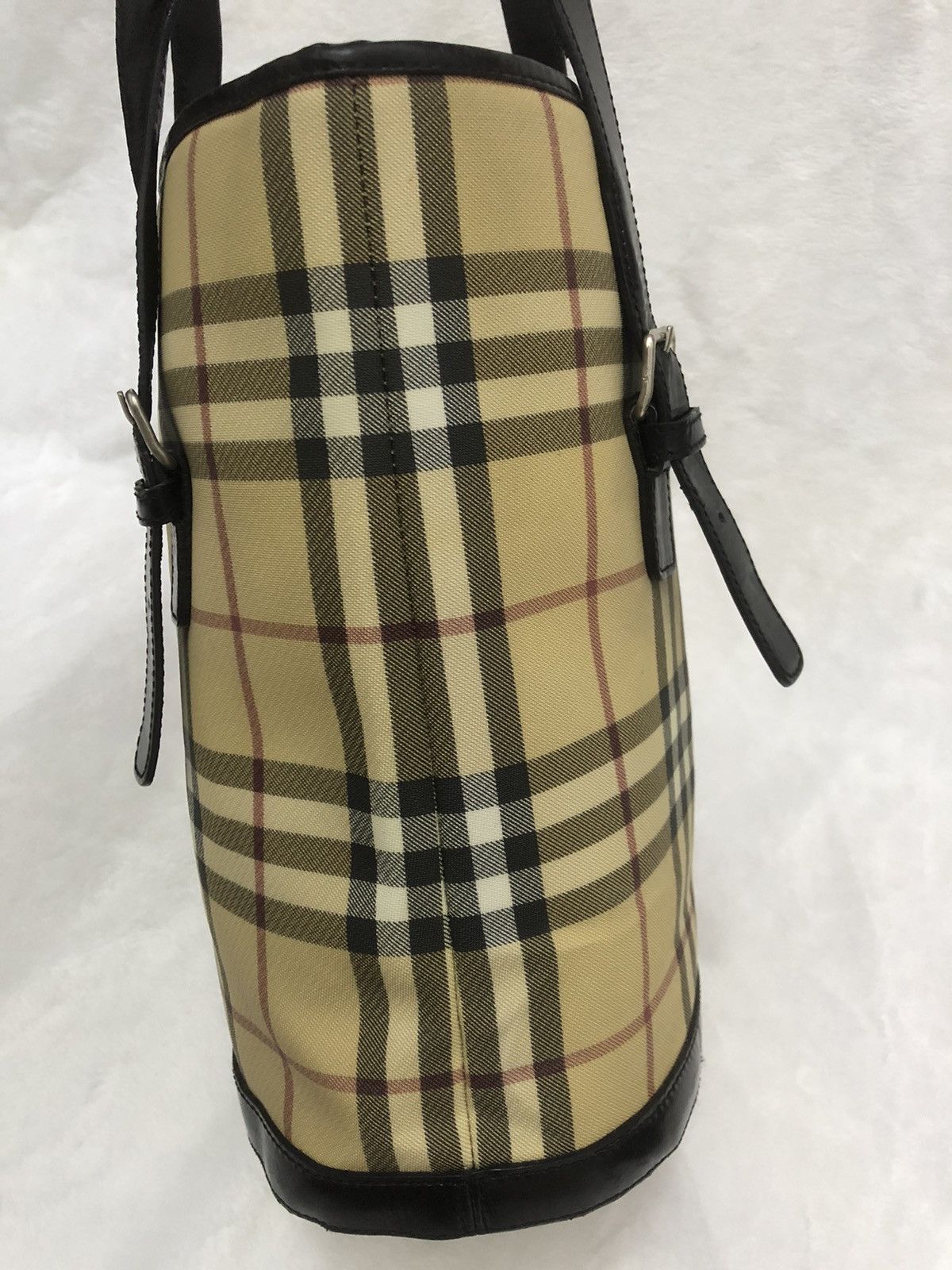Vintage Burberry Bucket/Tote Bag