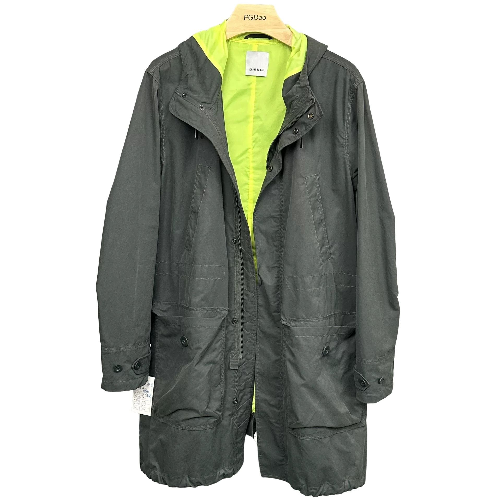 Diesel Diesel Back Print Hooded Light Jacket L Size US L / EU 52-54 / 3 - 1 Thumbnail