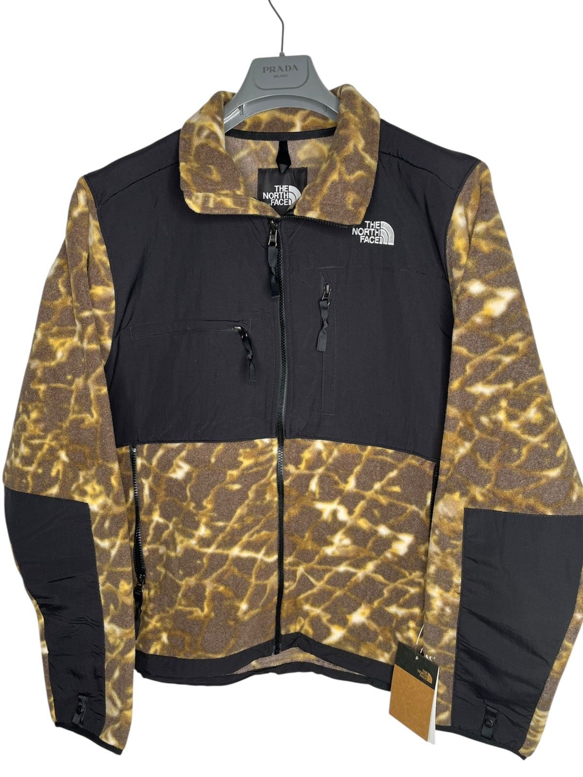 The North Face North Face Denali Fleece Jacke Neu - Braun Holz Design Size US XL / EU 56 / 4 - 3 Thumbnail
