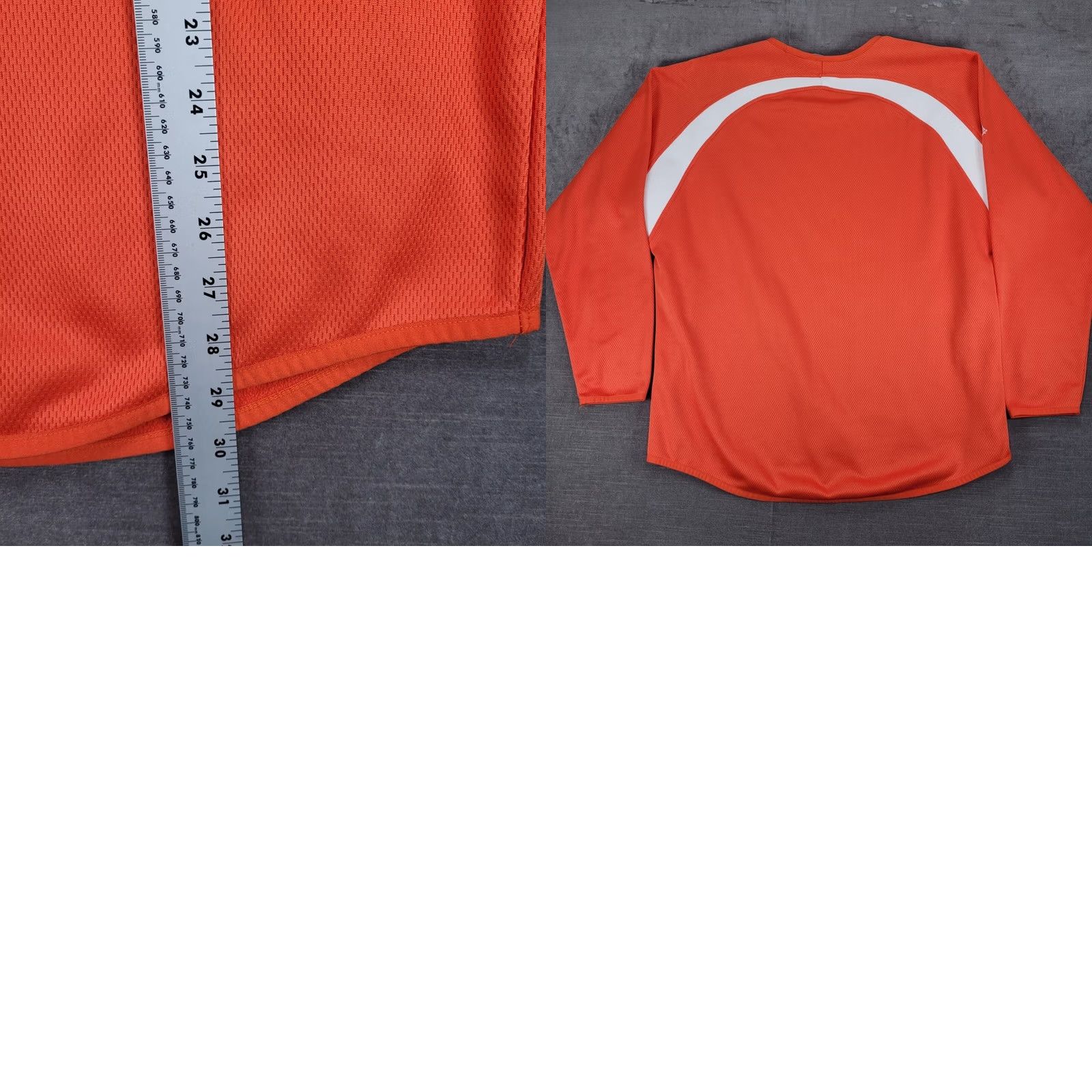 Vintage Majestic Clemson Tigers Long Sleeve Shirt Top Orange White L Size US L / EU 52-54 / 3 - 9 Thumbnail