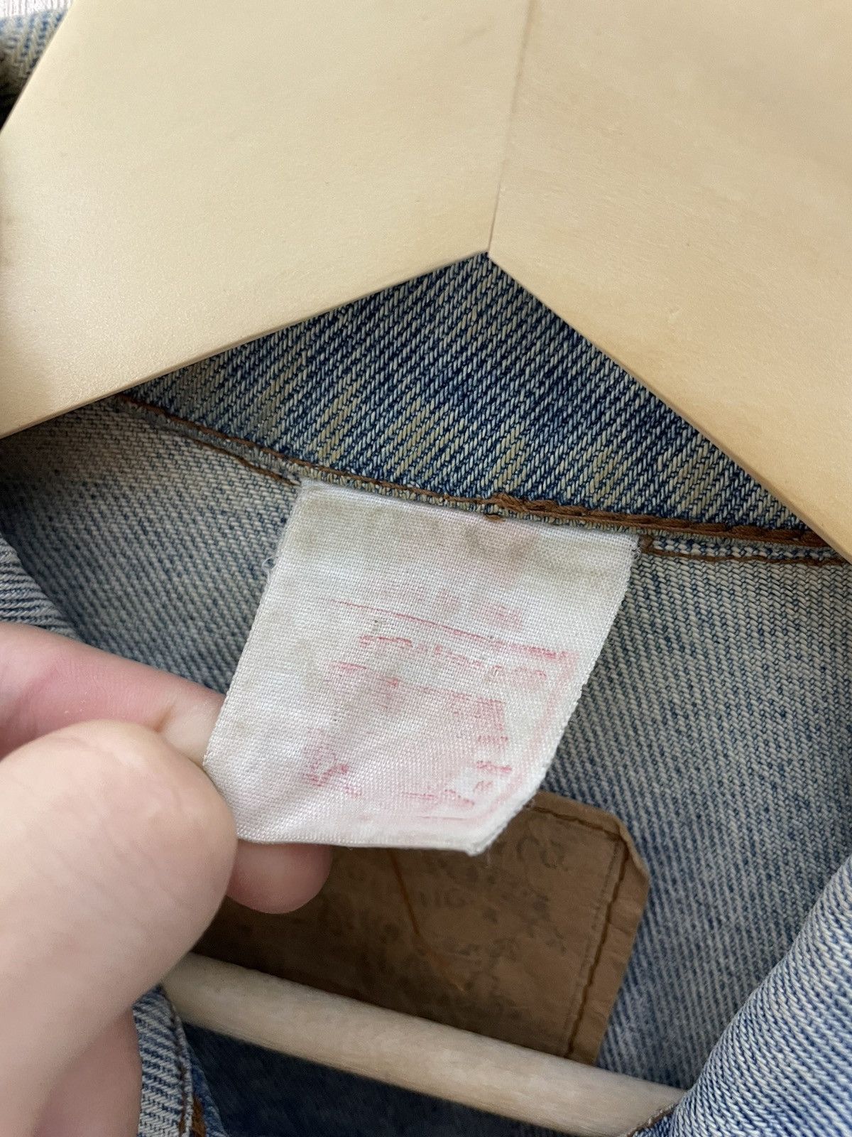 Levi's × Levi's Vintage Clothing Levi’s y2k vintage denim jacket made in USA 90s Size US M / EU 48-50 / 2 - 12 Thumbnail