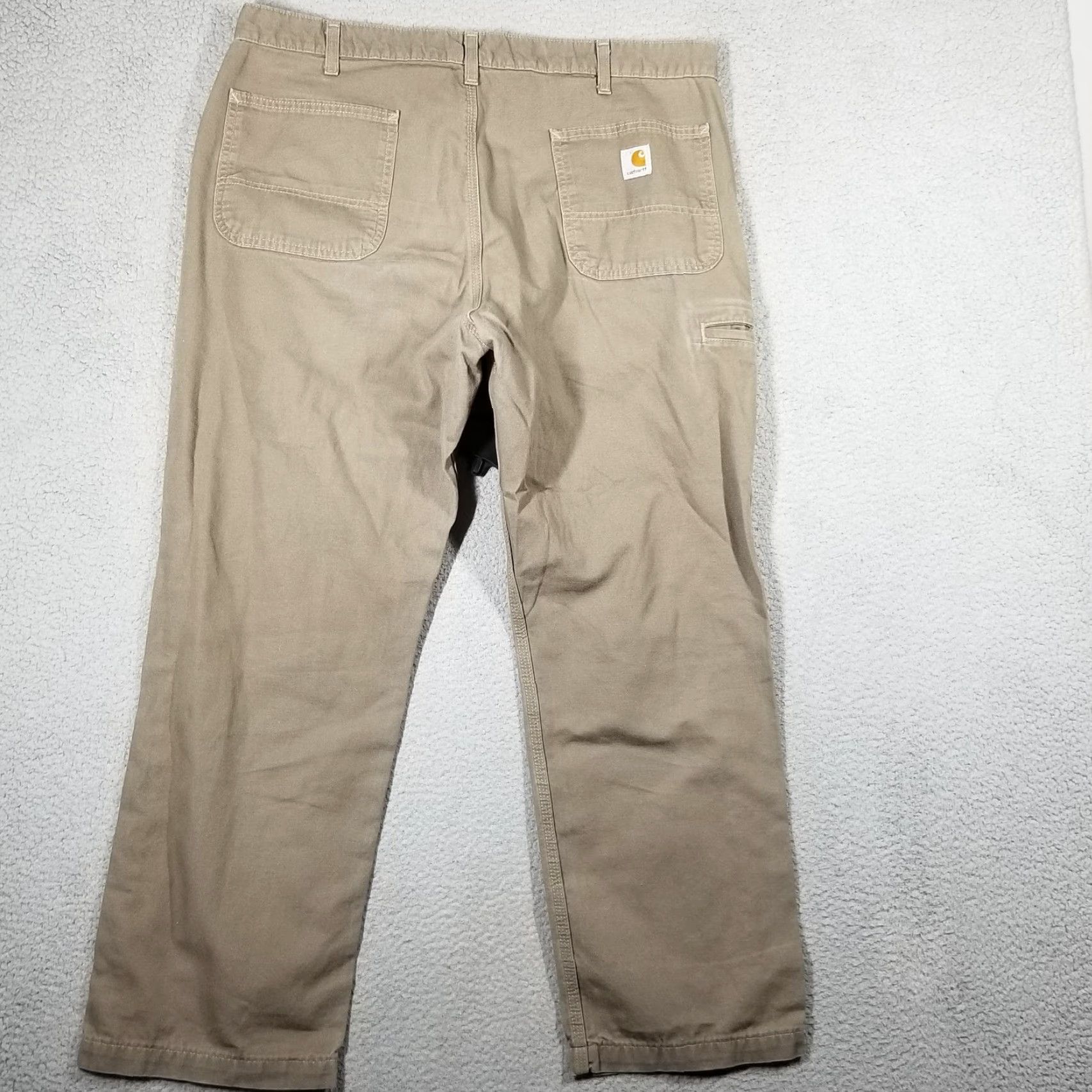 Carhartt VINTAGE Carhartt Pants Men 38x30 Canvas Utility Workwear Carpenter Relaxed Fit Beige Casual Size US 38 / EU 54 - 2 Thumbnail