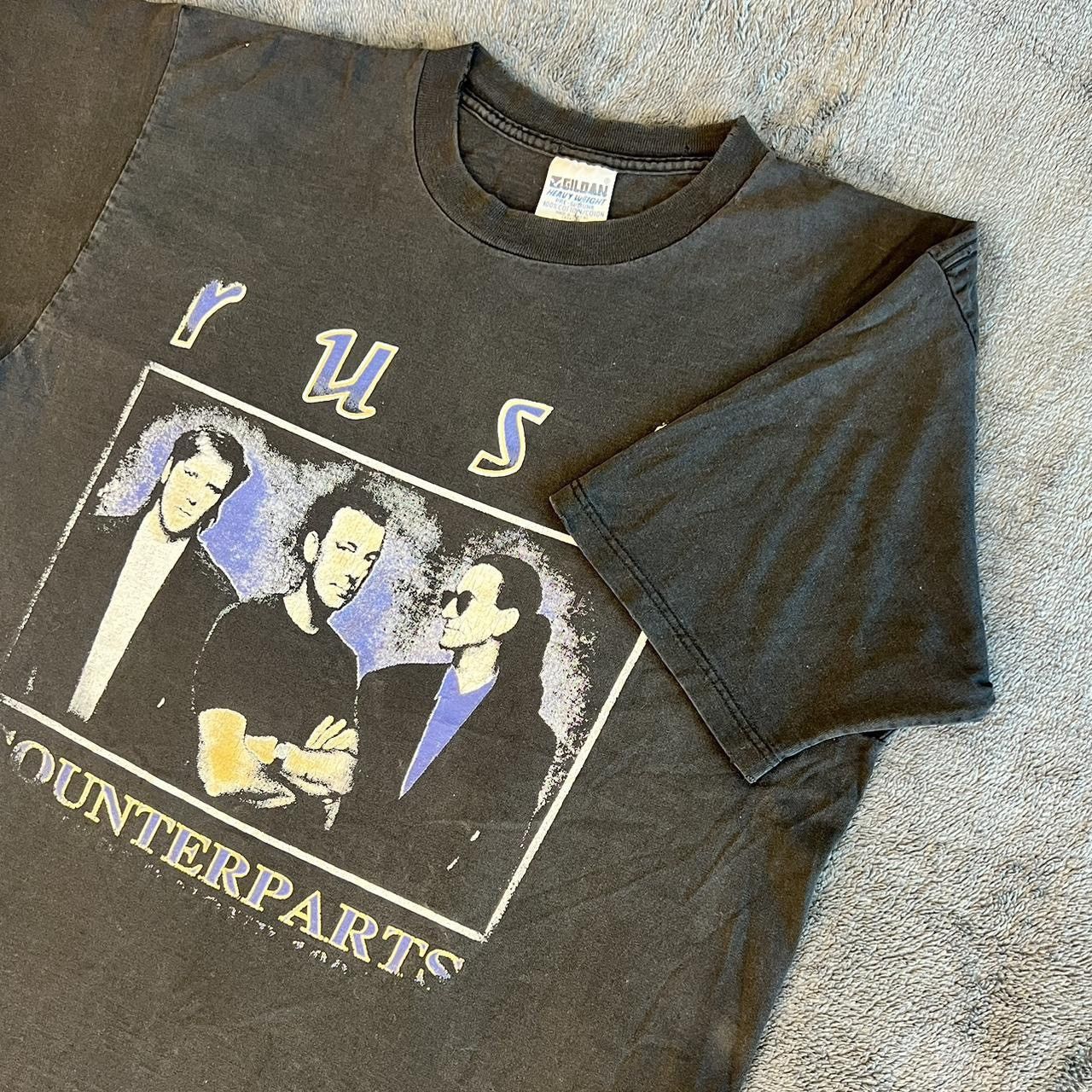 Vintage T-shirt RUSH Counterparts Vintage 1994 Size US XL / EU 56 / 4 - 5 Thumbnail