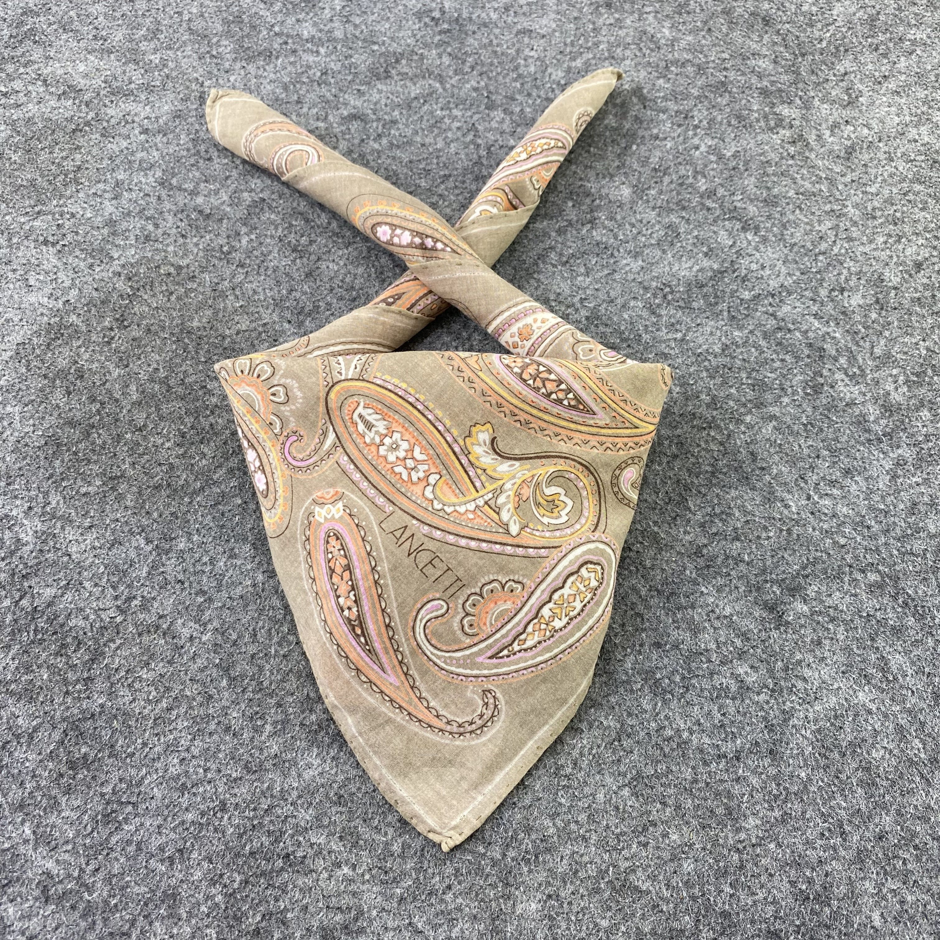 Lui di Lancetti Lancetti Paislee Handkerchief / Bandana / Neckerchief-B919 Size ONE SIZE - 2 Thumbnail