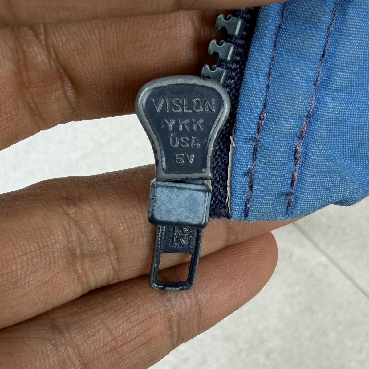 Patagonia Vintage 80s Patagonia Fleece Lined Vest Blue Outdoor USA Size US M / EU 48-50 / 2 - 13 Thumbnail