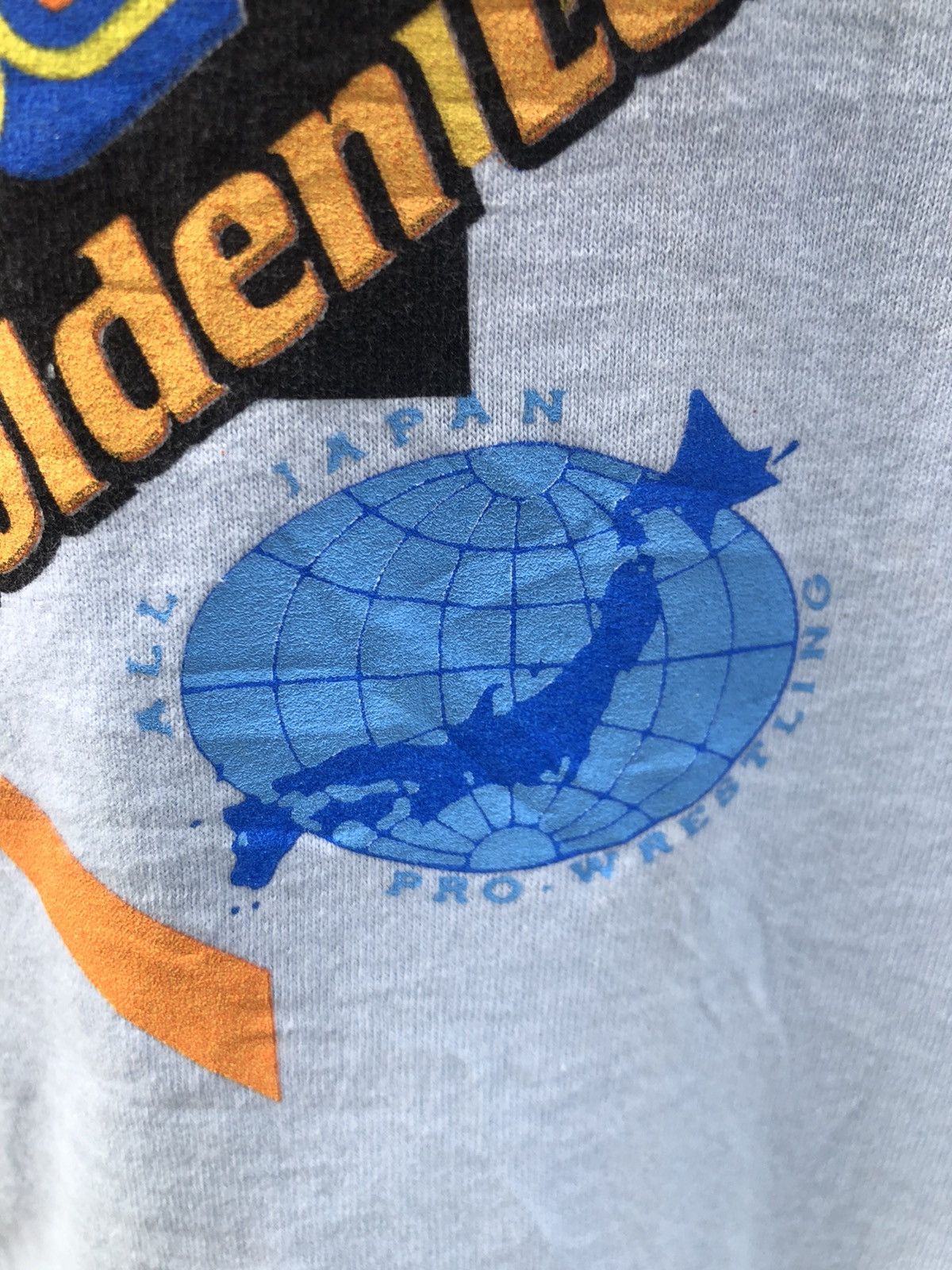 Japanese Brand × Vintage × WCW/nWo Rare‼️ Vintage 90s AJPW Mike Barton Tee With Signature Size US XL / EU 56 / 4 - 3 Thumbnail