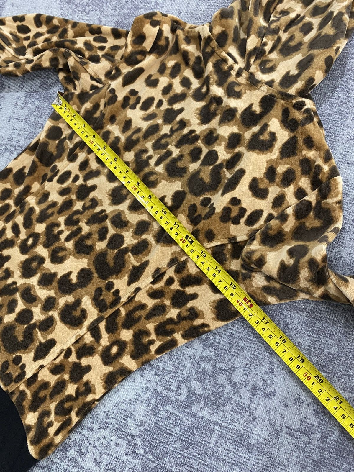 Hysteric Glamour hysteric style aimerfeel leopard velvet hoodie japan Size S / US 4 / IT 40 - 3 Thumbnail