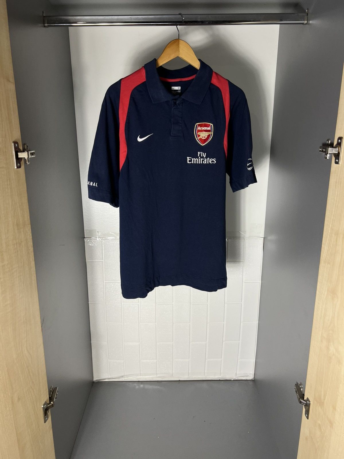 Nike VINTAGE NIKE FC ARSENAL LONDON ENGLAND SOCCER JERSEY Y2K 90s Size US M / EU 48-50 / 2 - 1 Thumbnail