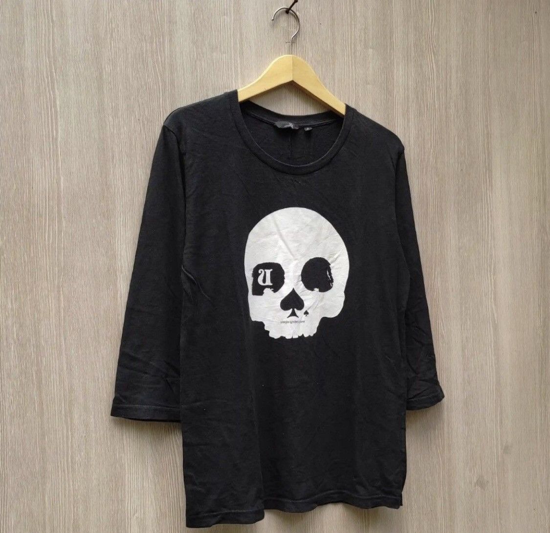 Jun Takahashi Undercover x Uniqlo Skull Long Sleeve Size US M / EU 48-50 / 2 - 2 Thumbnail