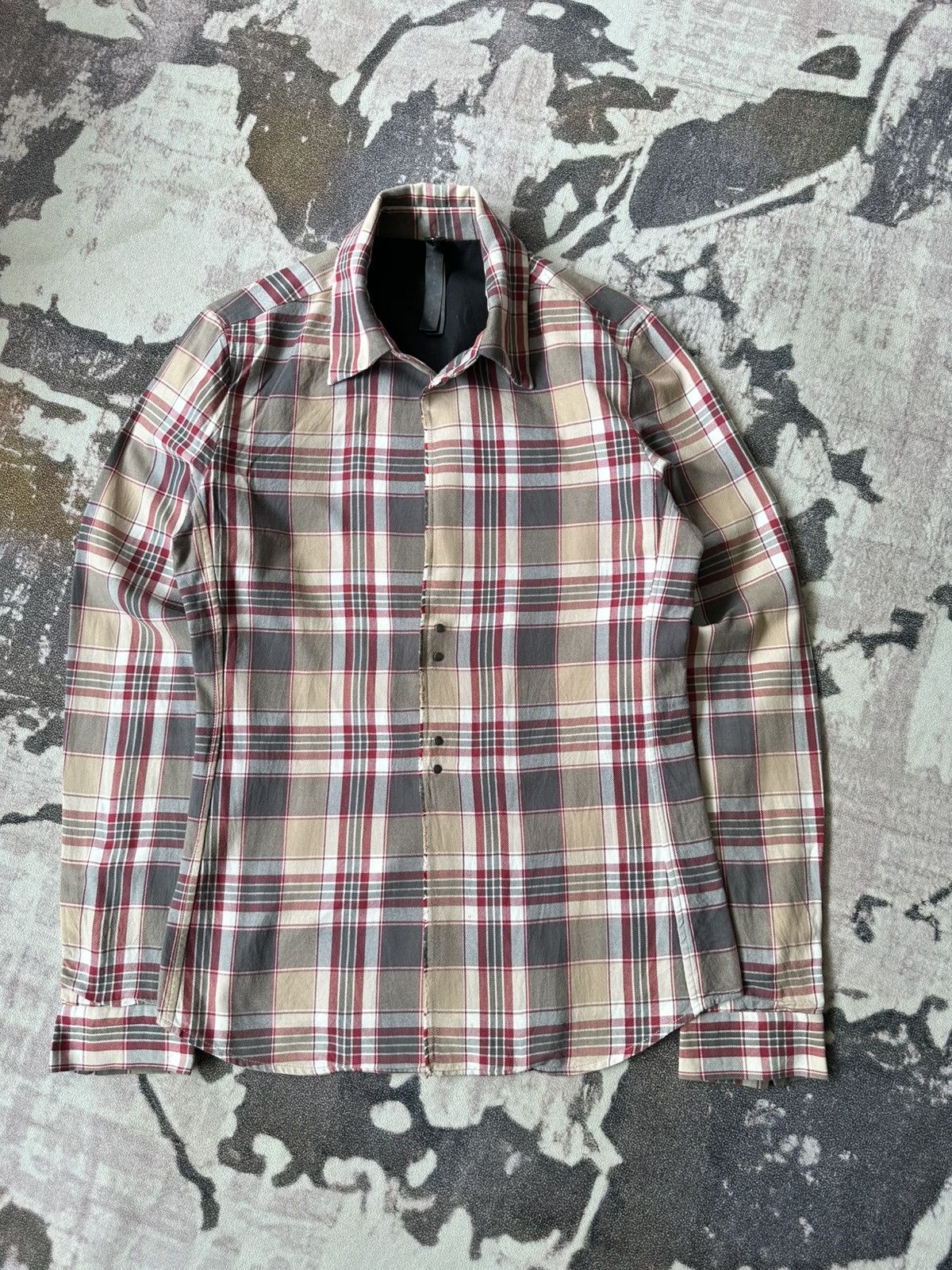wjk 00’s WJK by Junhashimoto tartan plaid light jacket Size US M / EU 48-50 / 2 - 1 Thumbnail