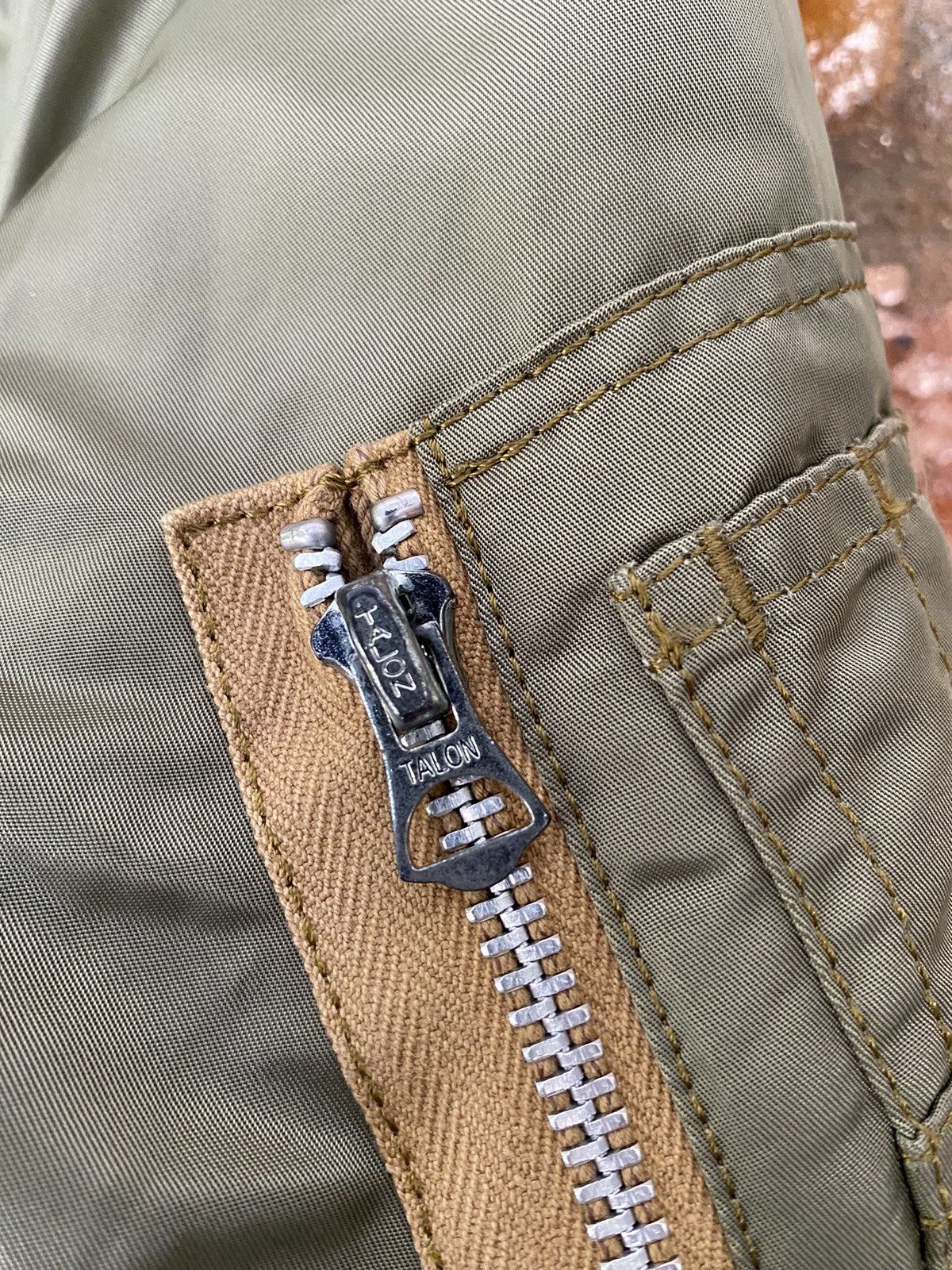 Japanese Brand ARMED Japan Hybrid MA-1 Bomber Talon Jacket Size US S / EU 44-46 / 1 - 13 Thumbnail