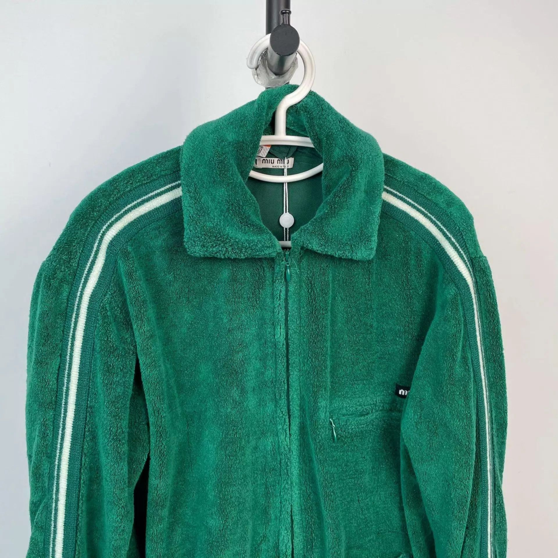 Miu Miu MIU MIU Green Jacket 36 Size XS / US 0-2 / IT 36-38 - 8 Thumbnail