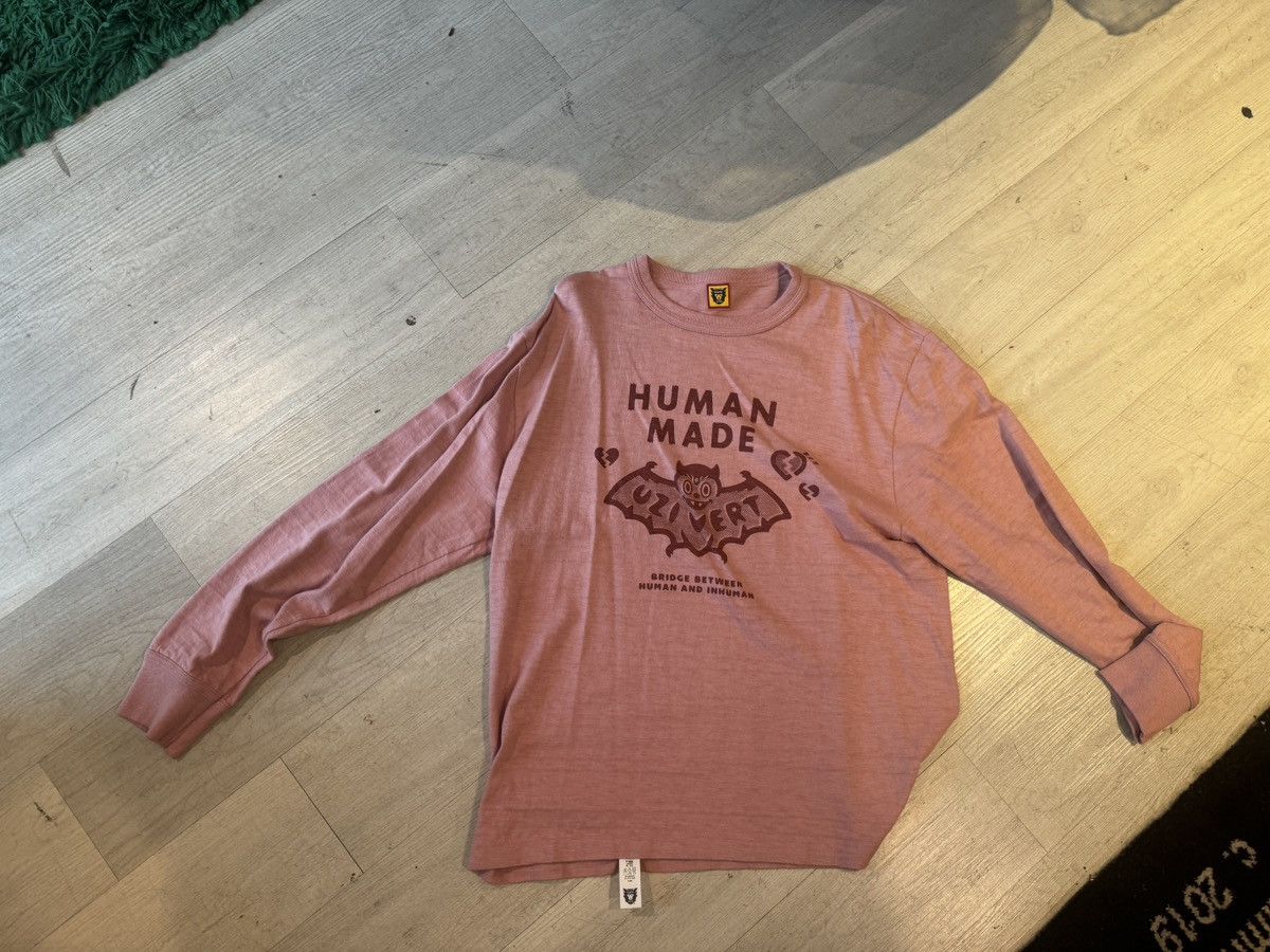 Human Made Human Made x Lil Uzi Vert Pink l/s Extra Large | Grailed