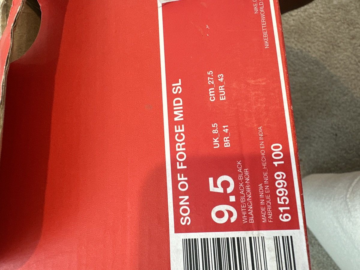 Nike Nike son of force mid Size US 9.5 / EU 42-43 - 6 Thumbnail