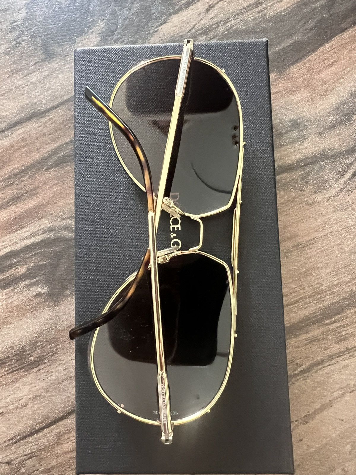 Dolce & Gabbana DOLCE & GABBANA Aviator Sunglasses Size ONE SIZE - 6 Thumbnail