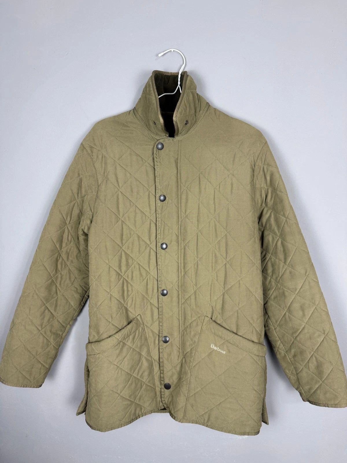 Barbour Barbour Quilted Jacket Microfibre Polarquilt Sand Beige Size US S / EU 44-46 / 1 - 7 Thumbnail