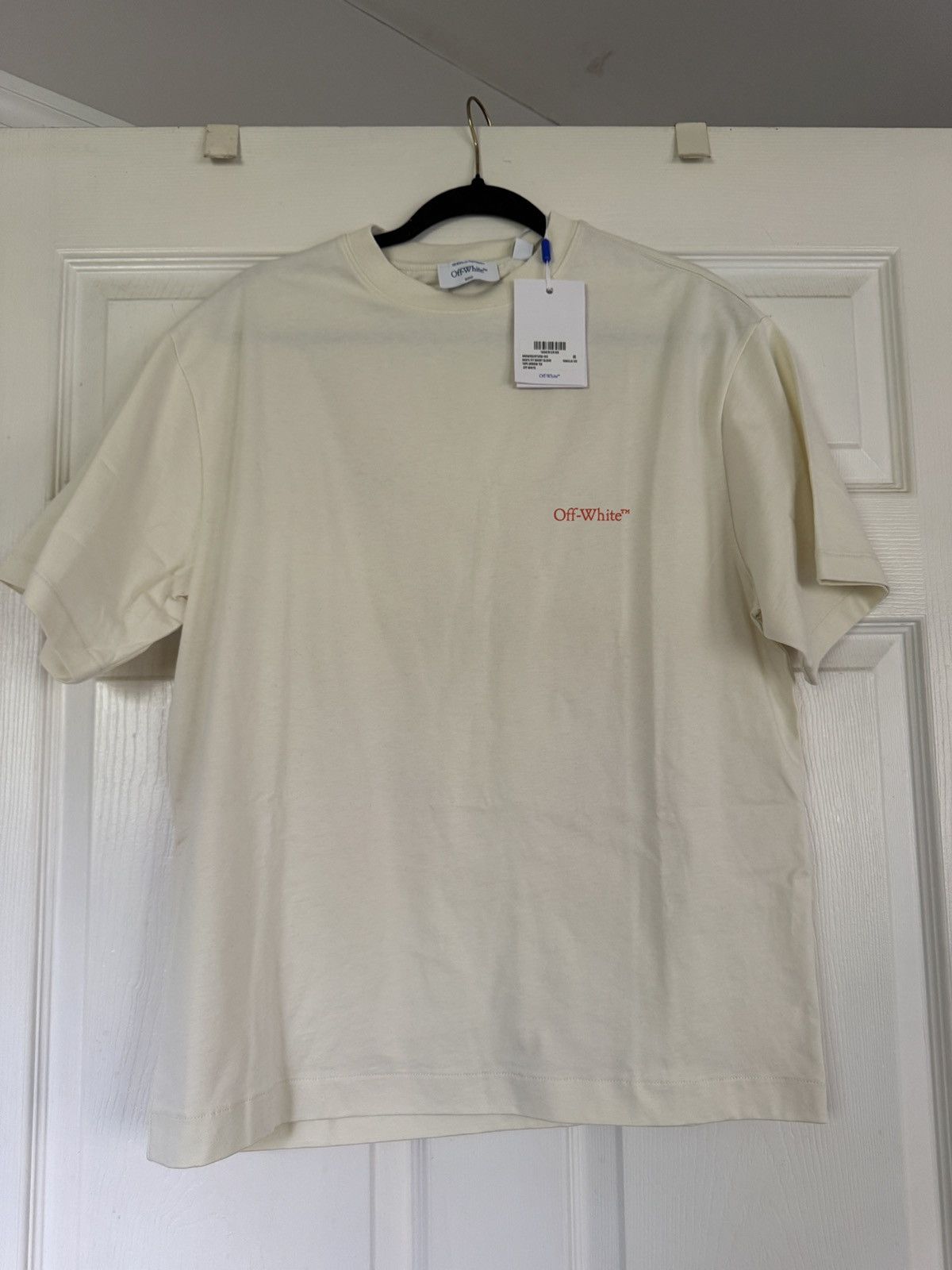 Off-White Off-White Tape Arrow Skate Tee Size US XS / EU 42 / 0 - 2 Thumbnail