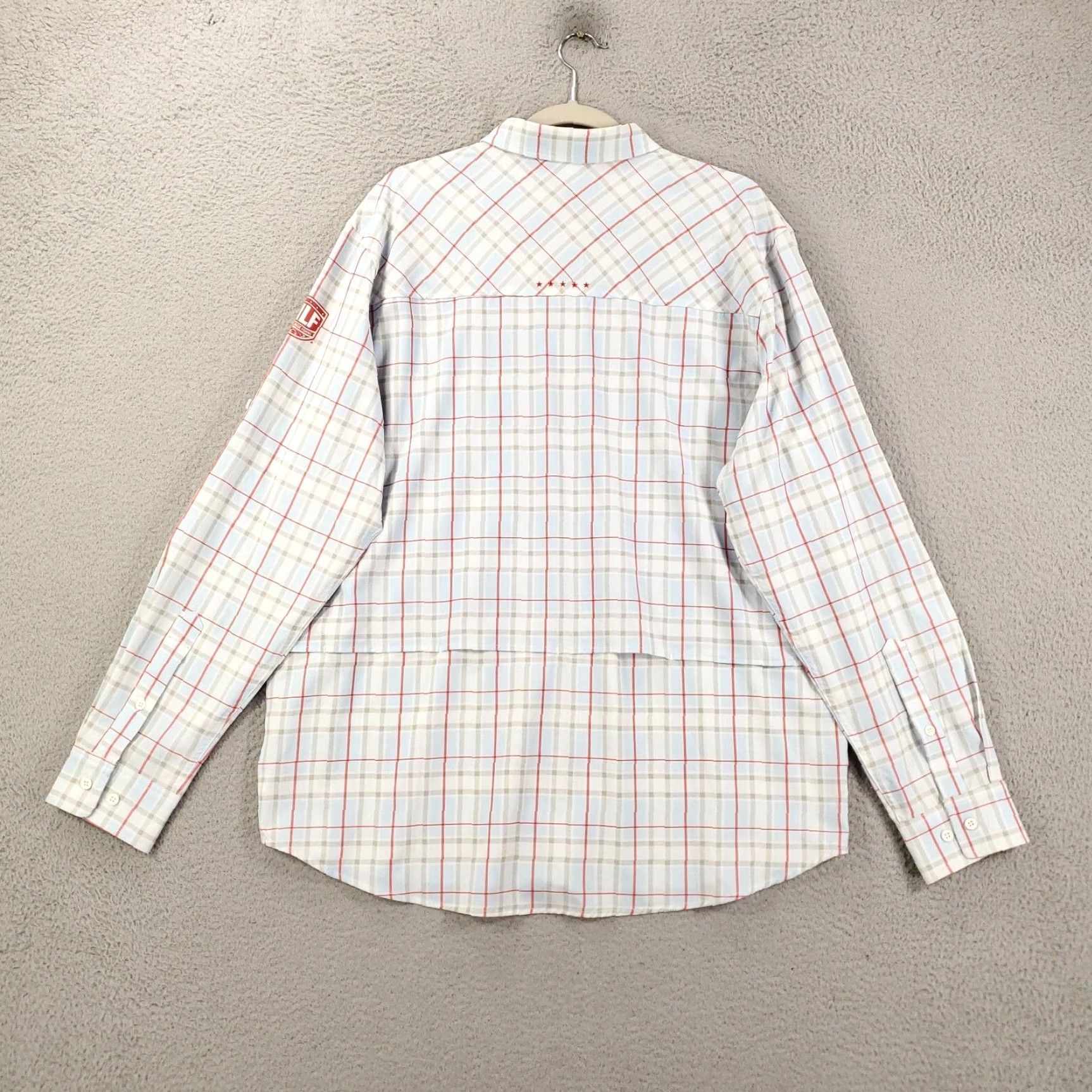 Vintage Mens Fishing Shirt Size Large Button Up Vented Plaid Lightweight Performance Size US L / EU 52-54 / 3 - 6 Thumbnail