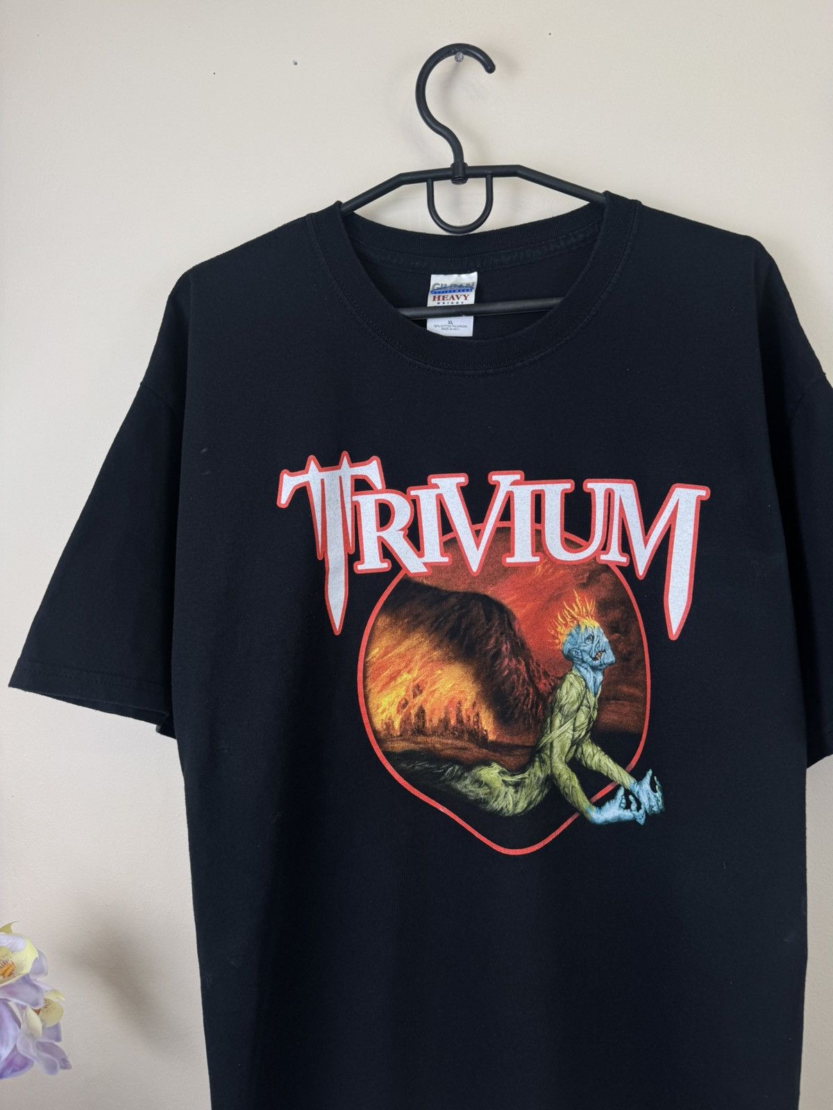 Other Vintage Trivium T shirt 2005 Ascendancy Rock Band Black XL Size US XL / EU 56 / 4 - 10 Thumbnail