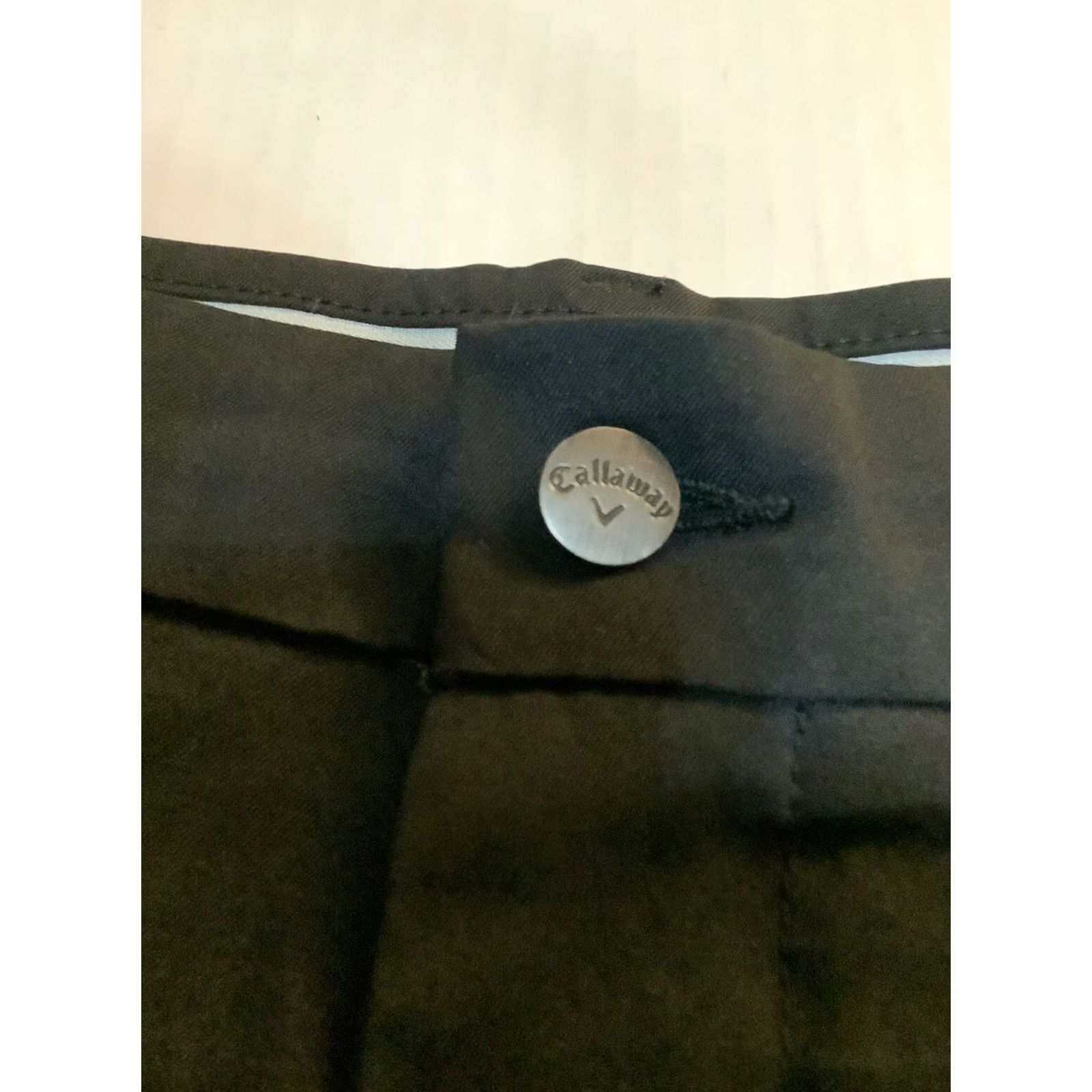 Callaway MENS Callaway GOLF Shorts Black 36 Regular Casual Pattern Solid 36 in Waist Mens GOLF CASUAL Black Size US 36 / EU 52 - 2 Thumbnail