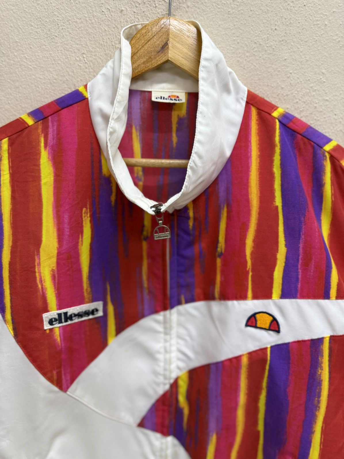 Ellesse VINTAGE 90s ELLESSE JACKET Size US XL / EU 56 / 4 - 21 Thumbnail