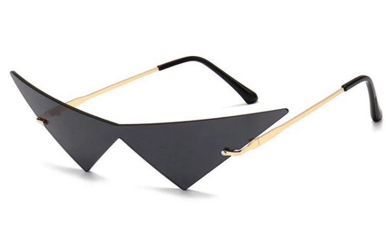 Electric Visual Cat eye Rimless Sunglasses Size ONE SIZE - 5 Thumbnail