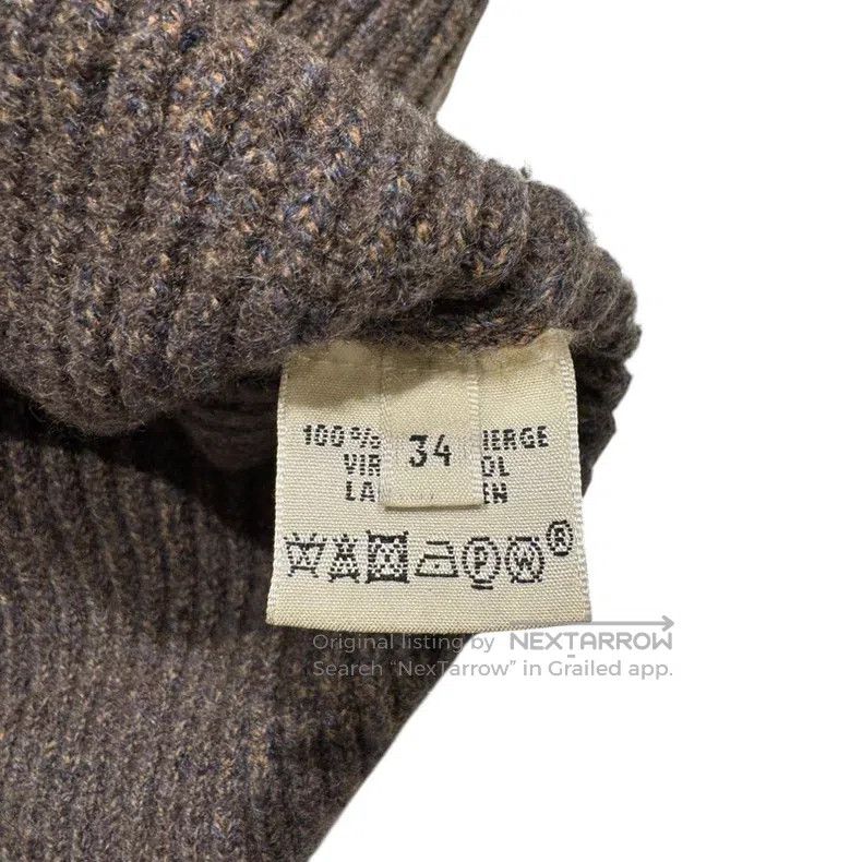 Hermes Hermes Brown V-Neck Sweater Size XXS / US 00 / IT 34 - 5 Thumbnail