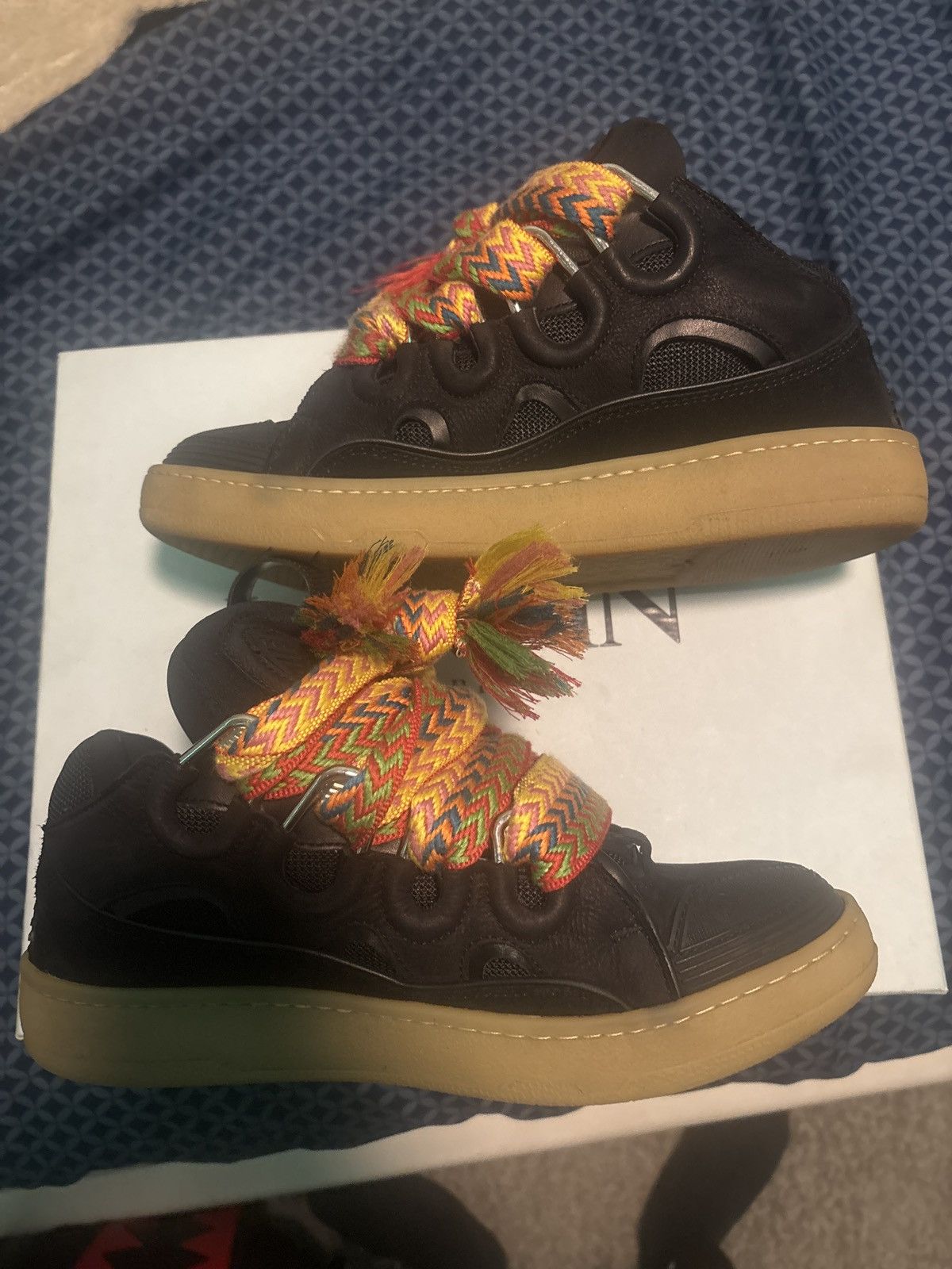 Lanvin lanvin curb black gum Size US 8.5 / EU 41-42 - 2 Thumbnail