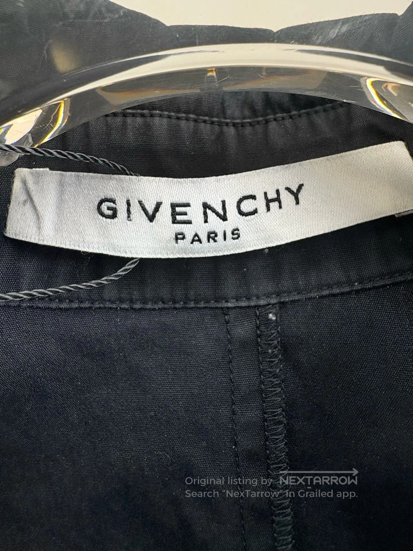 Givenchy Givenchy Black White Long Sleeve Shirt. Size XS / US 0-2 / IT 36-38 - 3 Thumbnail