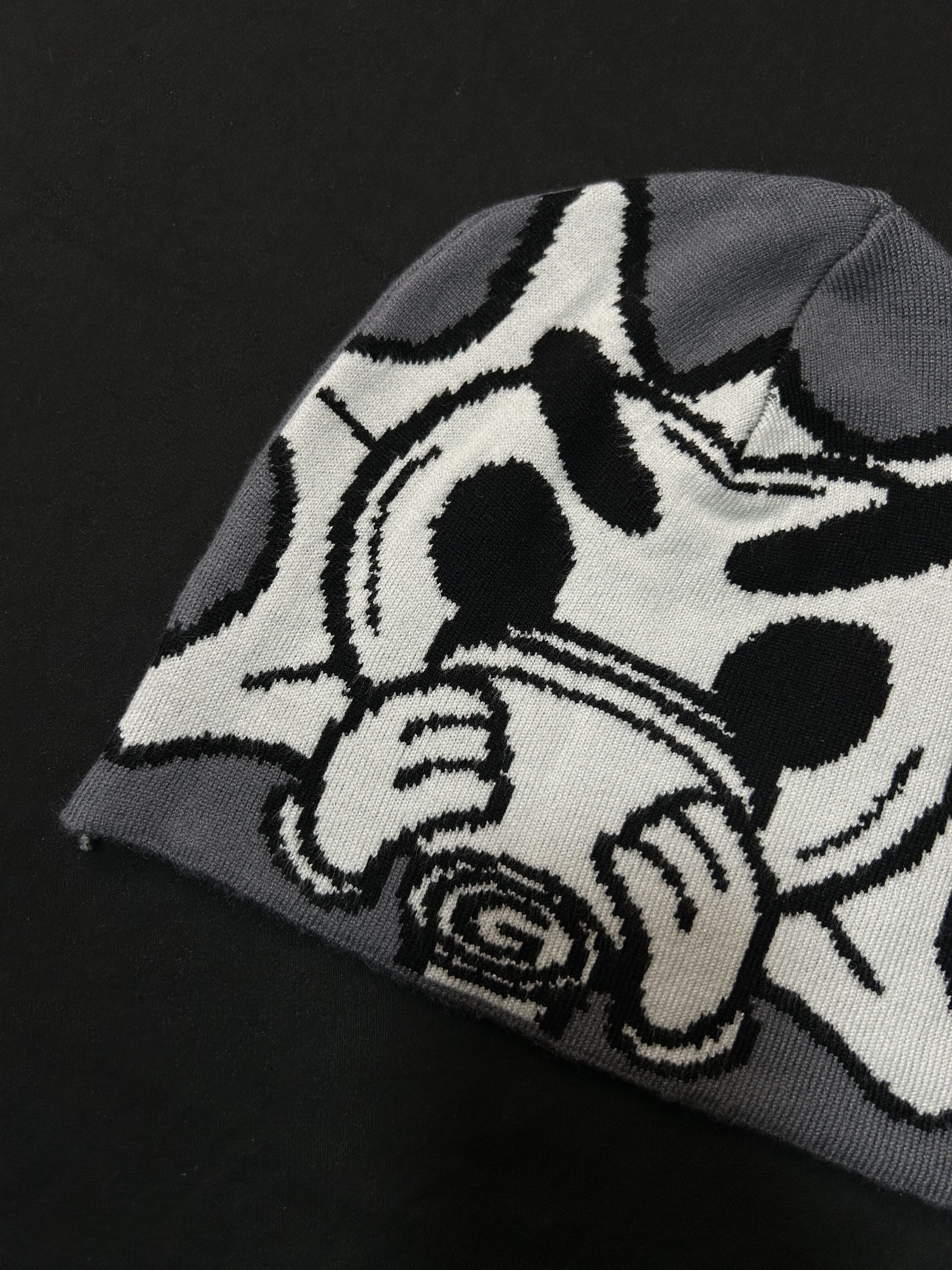 Japanese Brand Deadstock Glo Sun No Cuff Knit Gray Beanie OS Size ONE SIZE - 2 Thumbnail