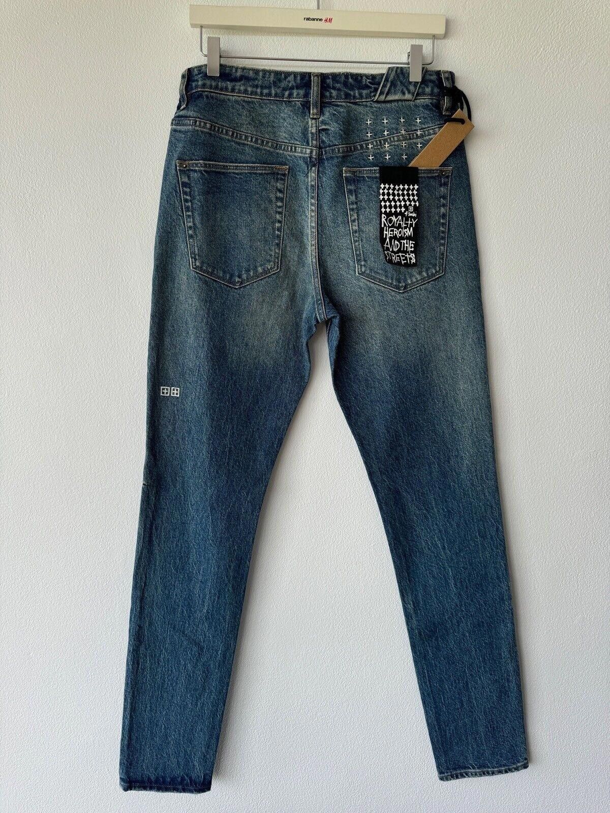 Ksubi new Ksubi mens denim jean chitch slim 32 chronicle blue Size US 32 / EU 48 - 5 Thumbnail