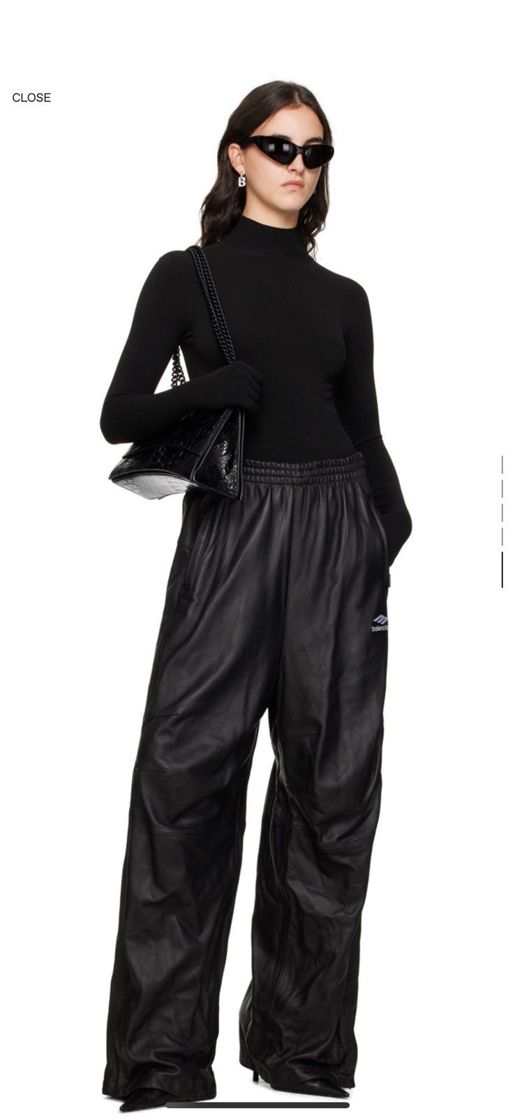 Balenciaga Balenciaga black gloves turtleneck Size XS / US 0-2 / IT 36-38 - 2 Thumbnail