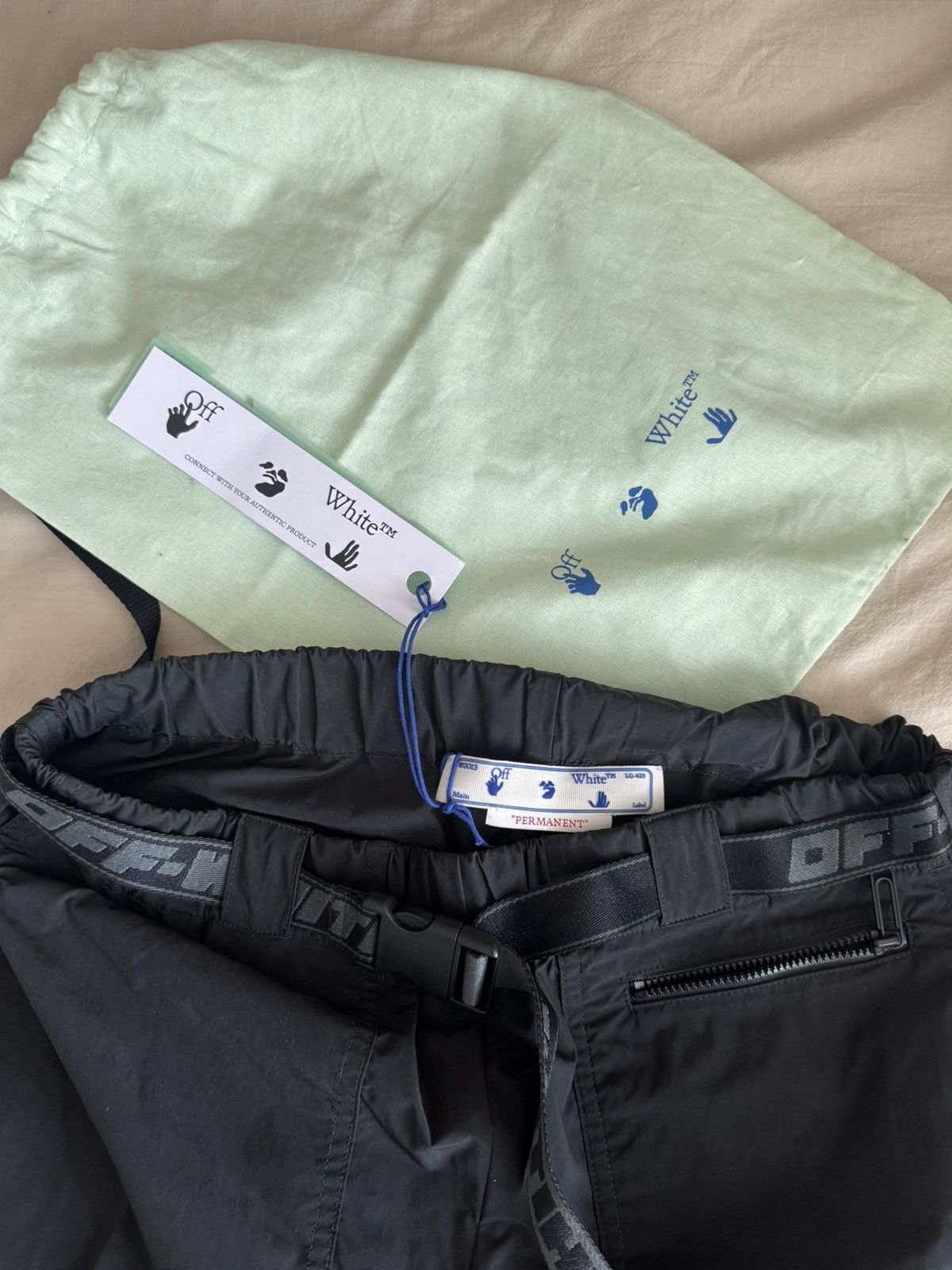 Off-White Off-White Industrial Cargo Shorts Black 32 Size US 32 / EU 48 - 5 Thumbnail