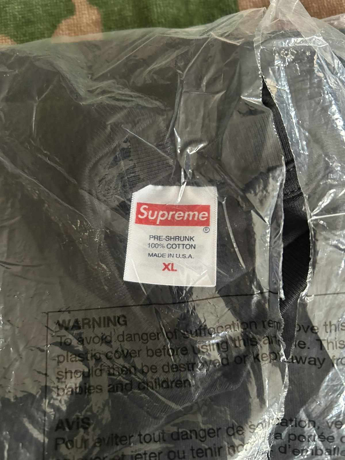 Supreme Supreme Motion Logo Tee Black XL SS23 Size US XL / EU 56 / 4 - 4 Thumbnail