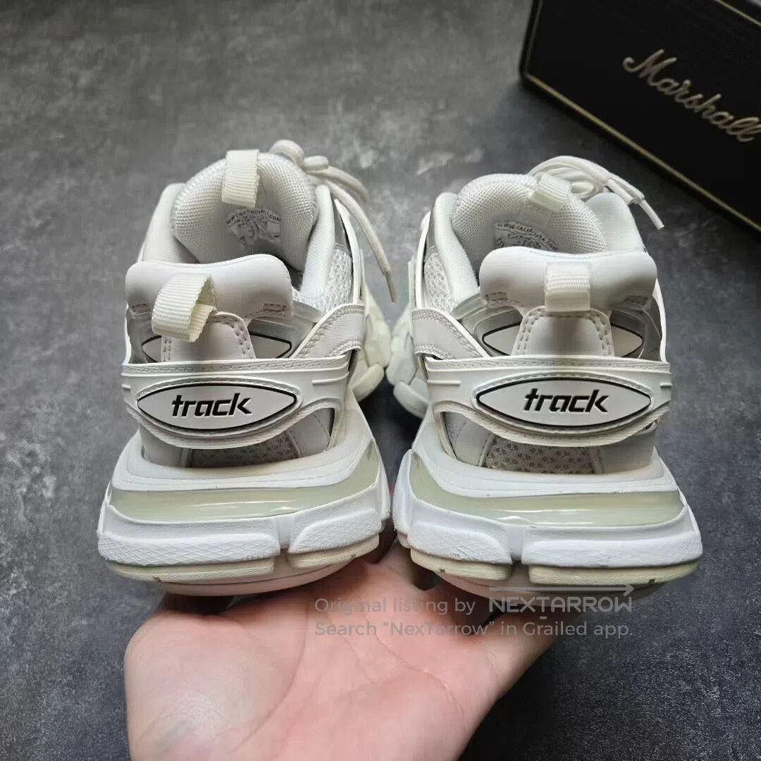 Balenciaga balenciaga track sneakers in white size 38. Size US 6 / EU 39 - 3 Thumbnail
