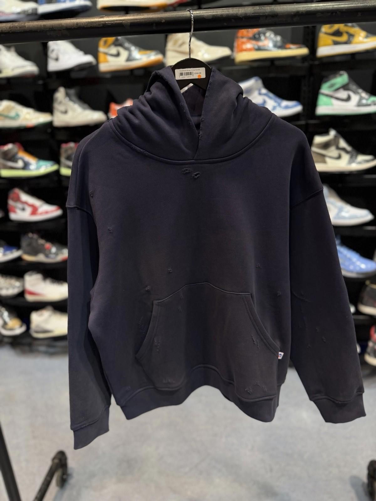 HMDD HMDD Blue Chim Distressed Hoodie Size (L) Brand New Size US L / EU 52-54 / 3 - 6 Thumbnail