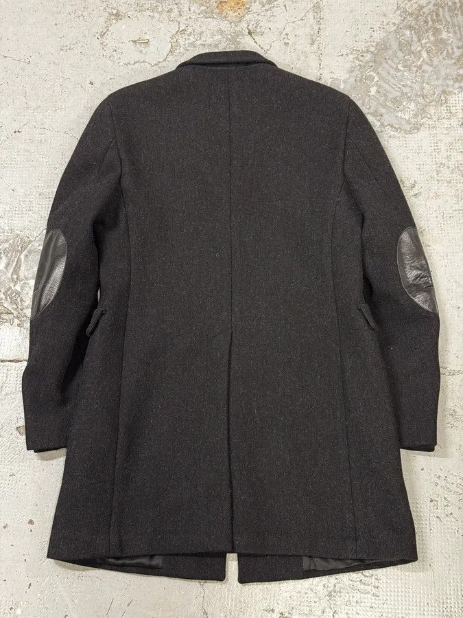 Prada FW2002 Prada Dark Obscure Grey Wool Trench Coat Size US M / EU 48-50 / 2 - 4 Thumbnail