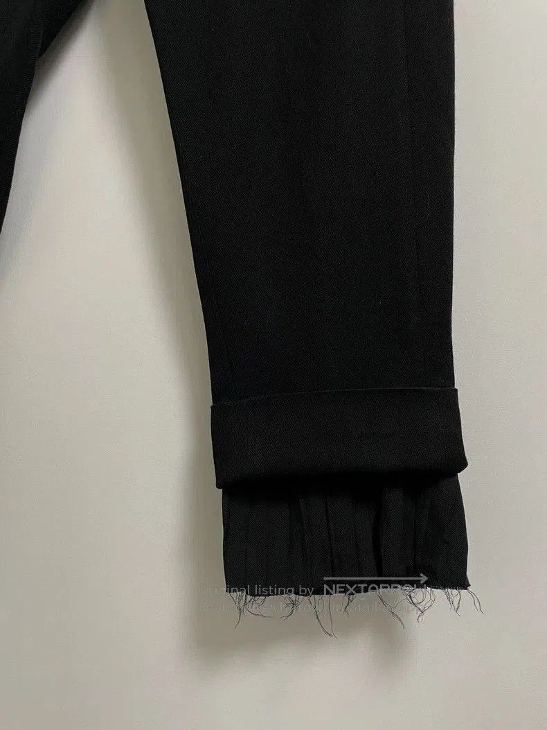 Ann Demeulemeester Ann Demeulemeester Pleated Cropped Trousers. Size US 30 / EU 46 - 7 Thumbnail
