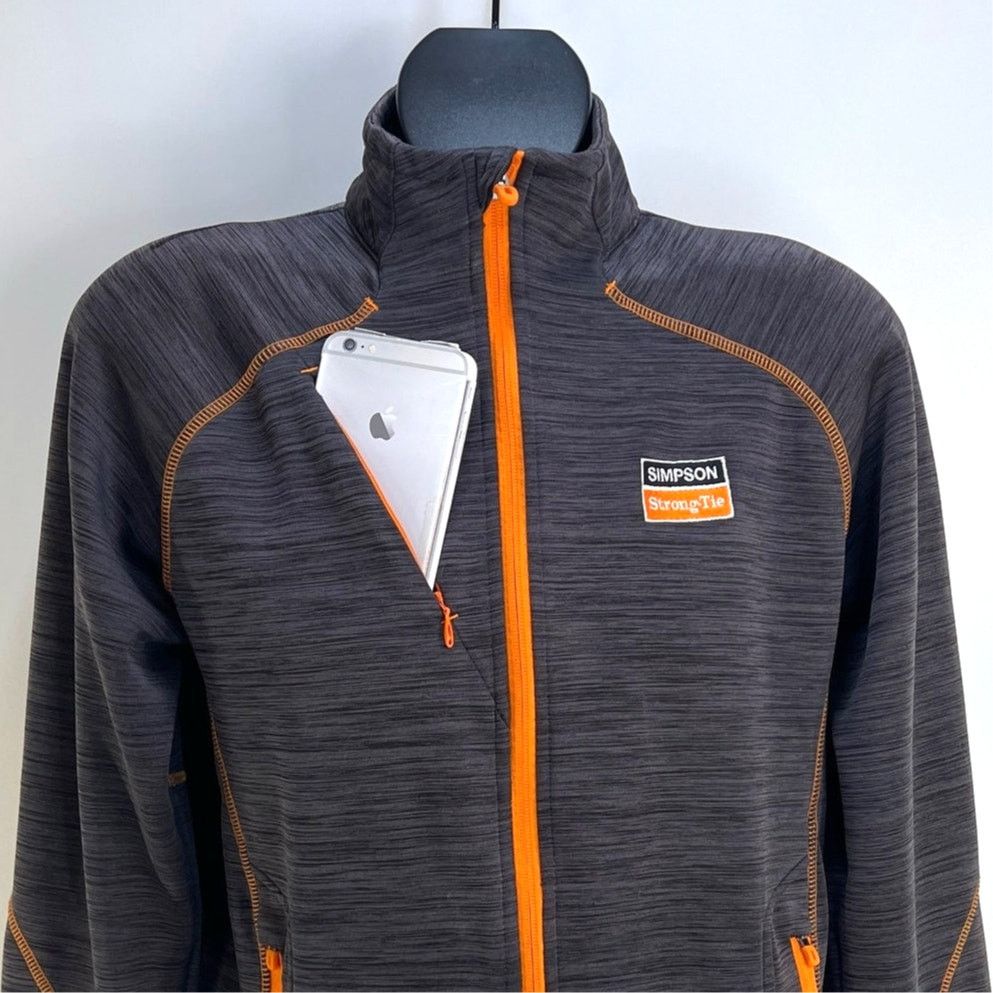 Other North End Sport x Simpson Strong Tie Fleece Jacket Gray Size US M / EU 48-50 / 2 - 2 Thumbnail
